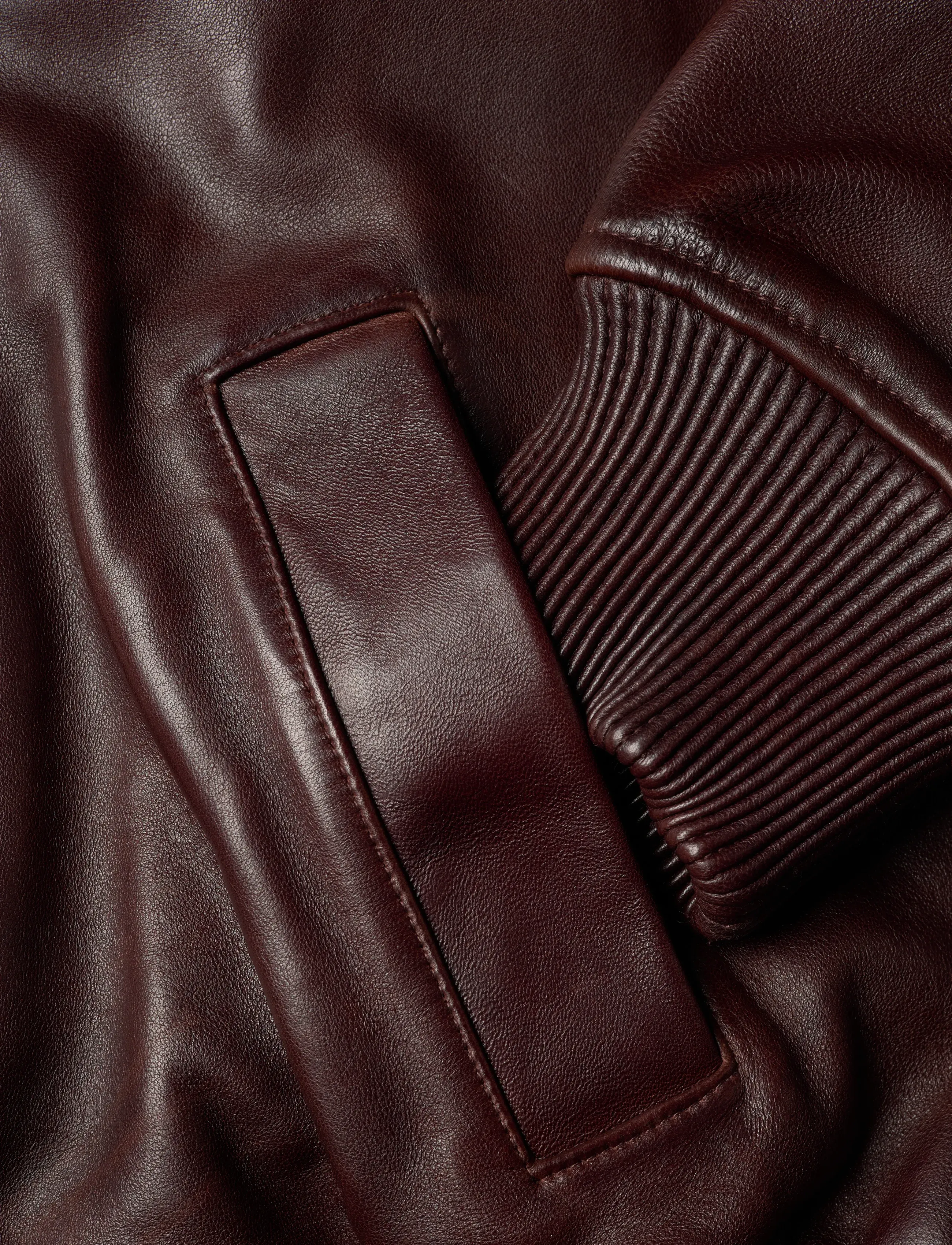 Polo Ralph Lauren - Leather Flight Jacket - brown - 4