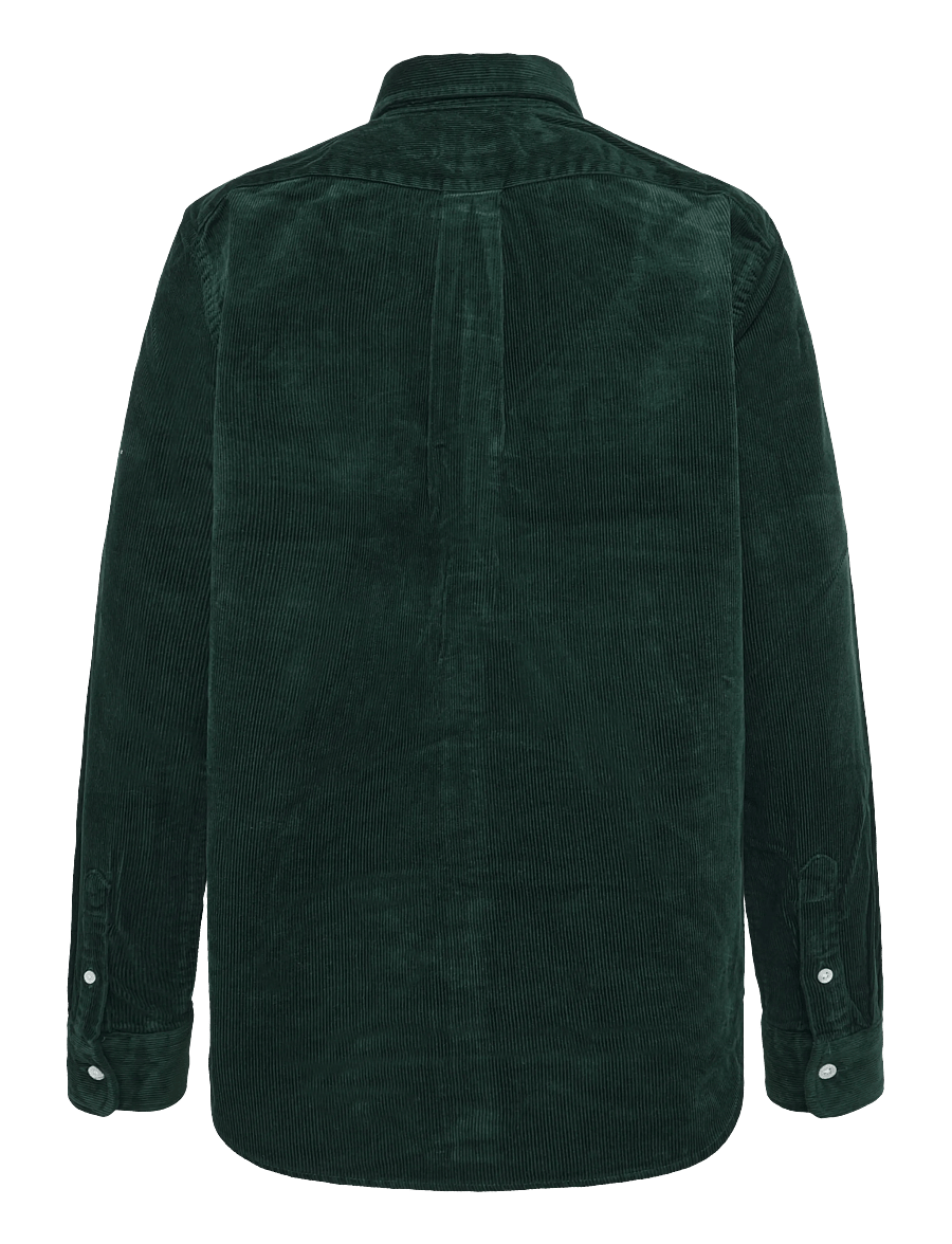 Polo Ralph Lauren - Classic Fit Cotton Corduroy Shirt - långärmade skjortor - dark green - 2