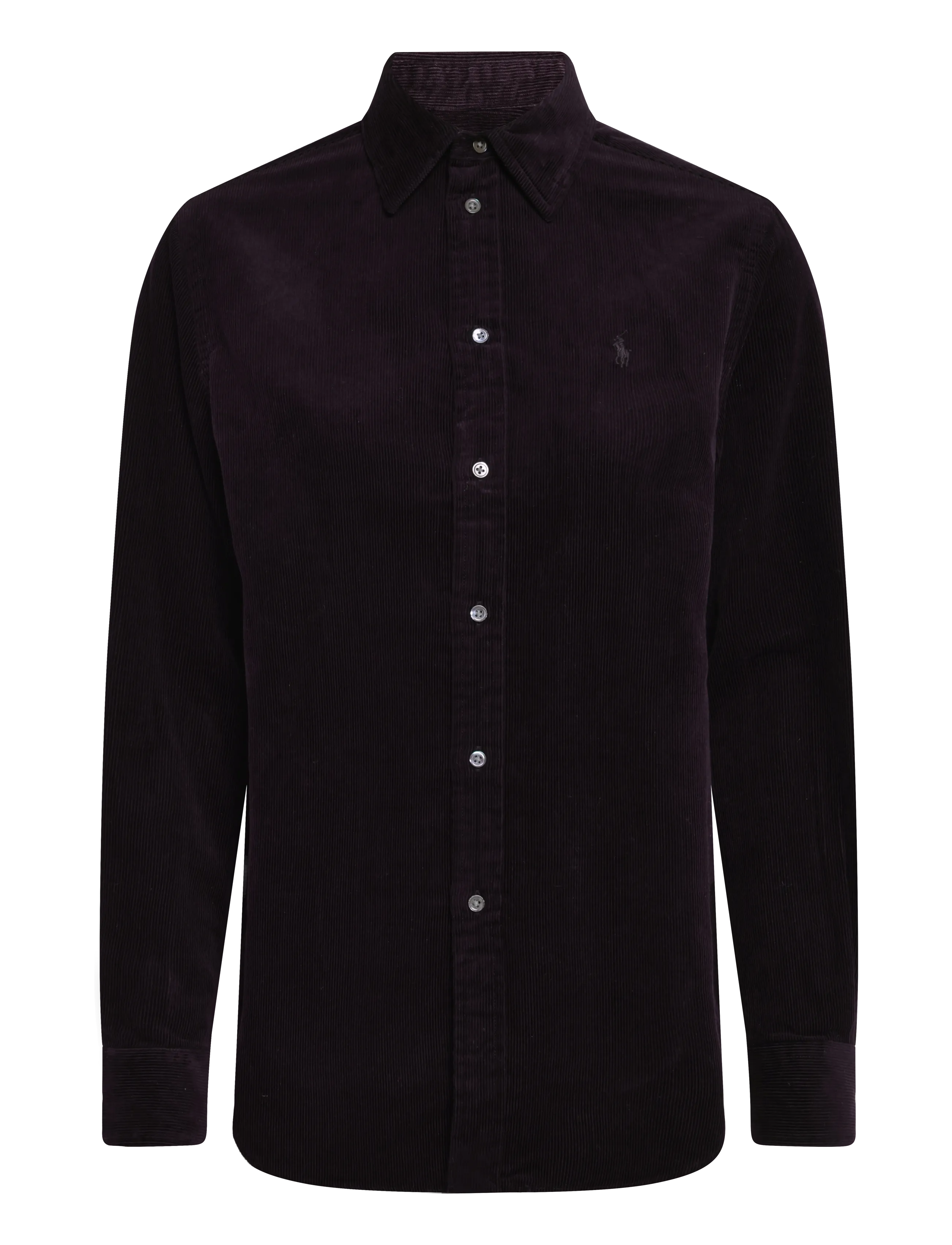 Polo Ralph Lauren Classic Fit Cotton Corduroy Shirt - Blusar & Skjortor - MIDNIGHT MERLOT / burgundy