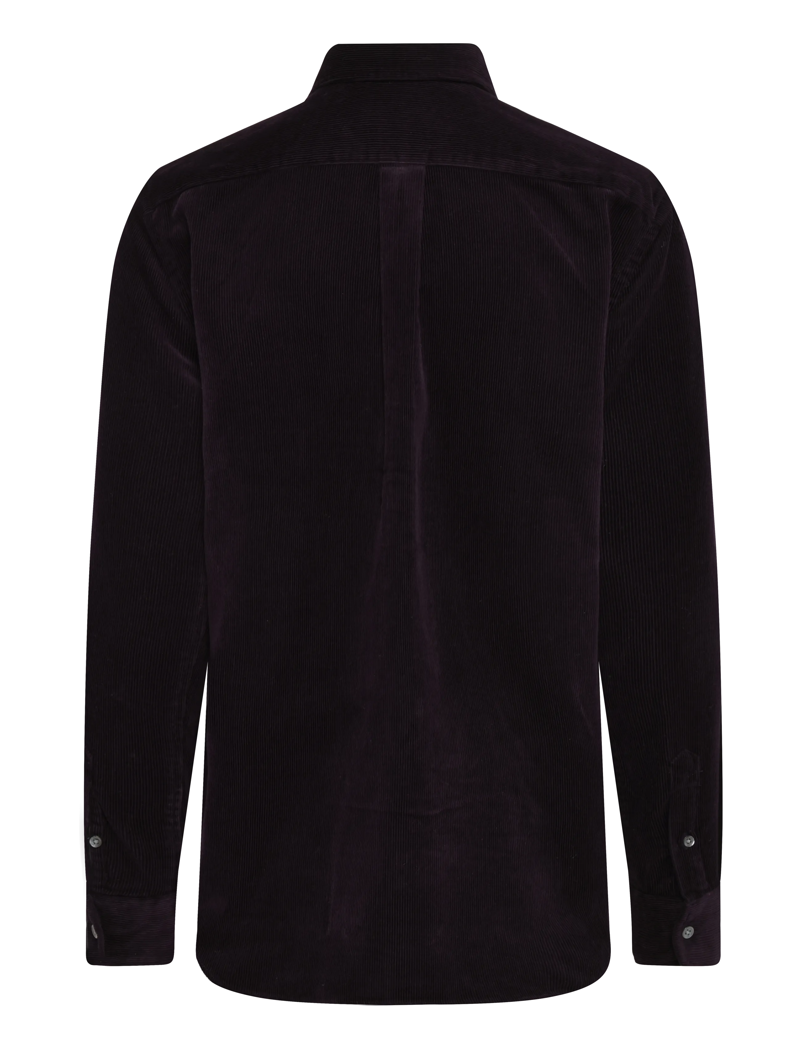 Polo Ralph Lauren - Classic Fit Cotton Corduroy Shirt - långärmade skjortor - midnight merlot - 1