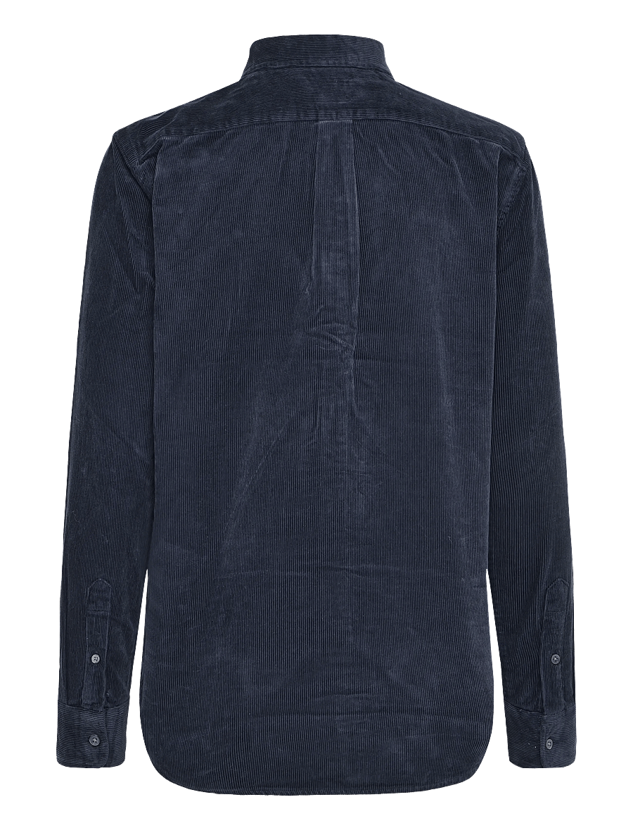 Polo Ralph Lauren - Classic Fit Cotton Corduroy Shirt - långärmade skjortor - navy - 1