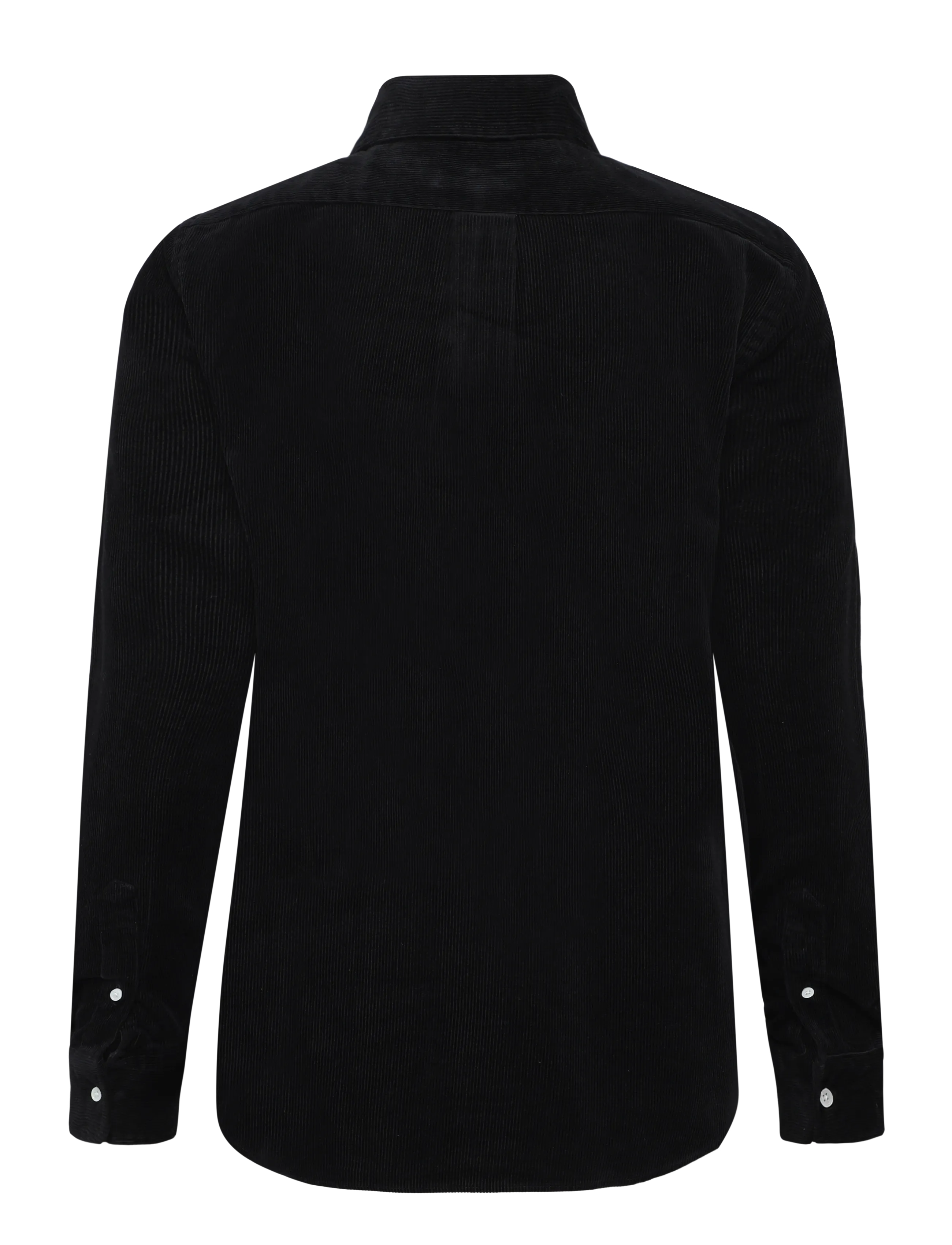 Polo Ralph Lauren - Classic Fit Cotton Corduroy Shirt - långärmade skjortor - polo black - 1