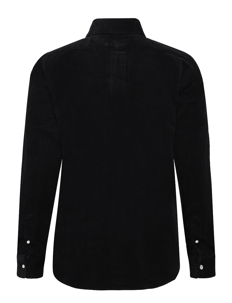 Polo Ralph Lauren - Classic Fit Cotton Corduroy Shirt - långärmade skjortor - polo black - 1