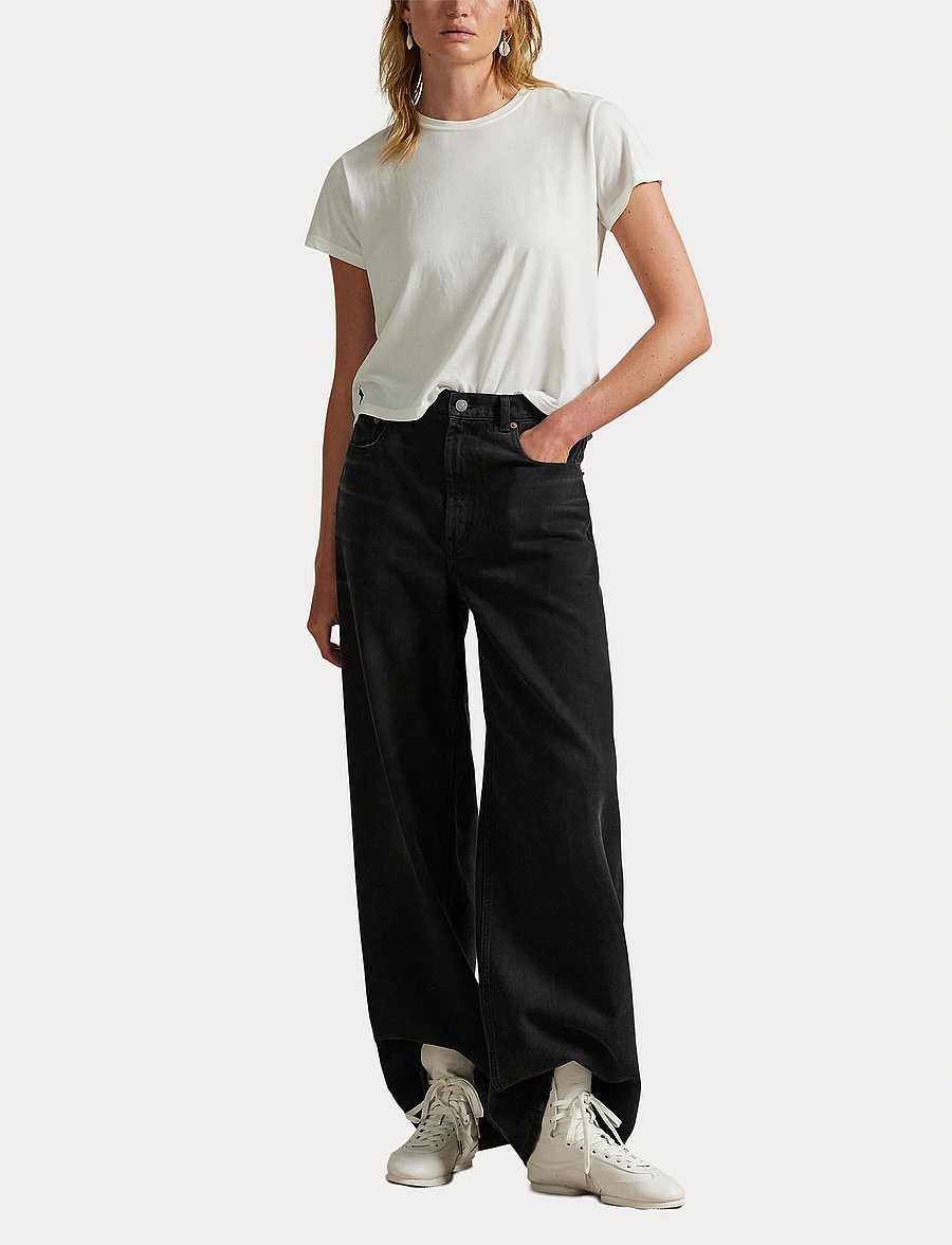 Polo Ralph Lauren - Relaxed Wide-Leg Jean - hosen mit weitem bein - korba wash - 5