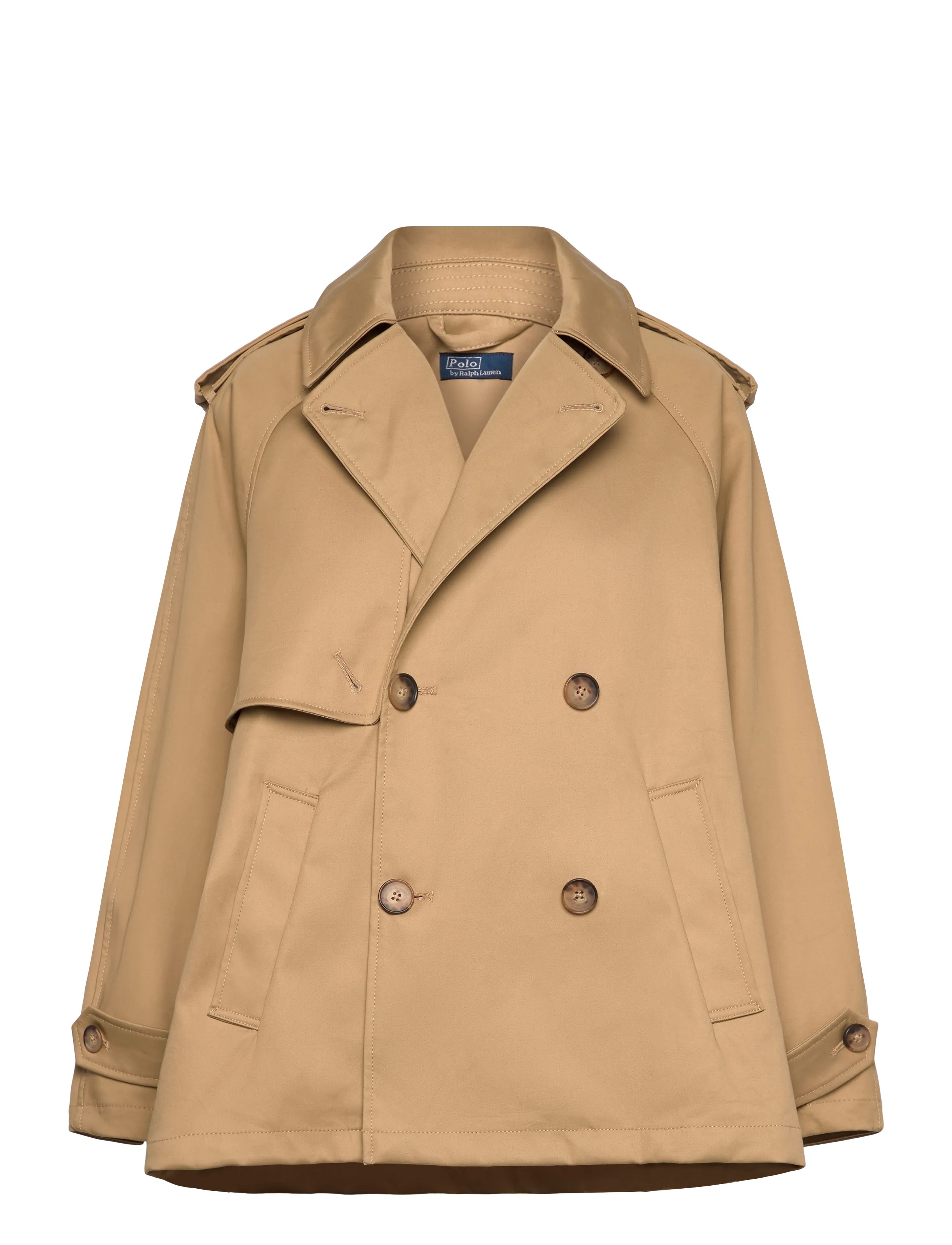 Polo Ralph Lauren Cotton Twill Balloon Trench Coat - Nyheter - KHAKI / brown