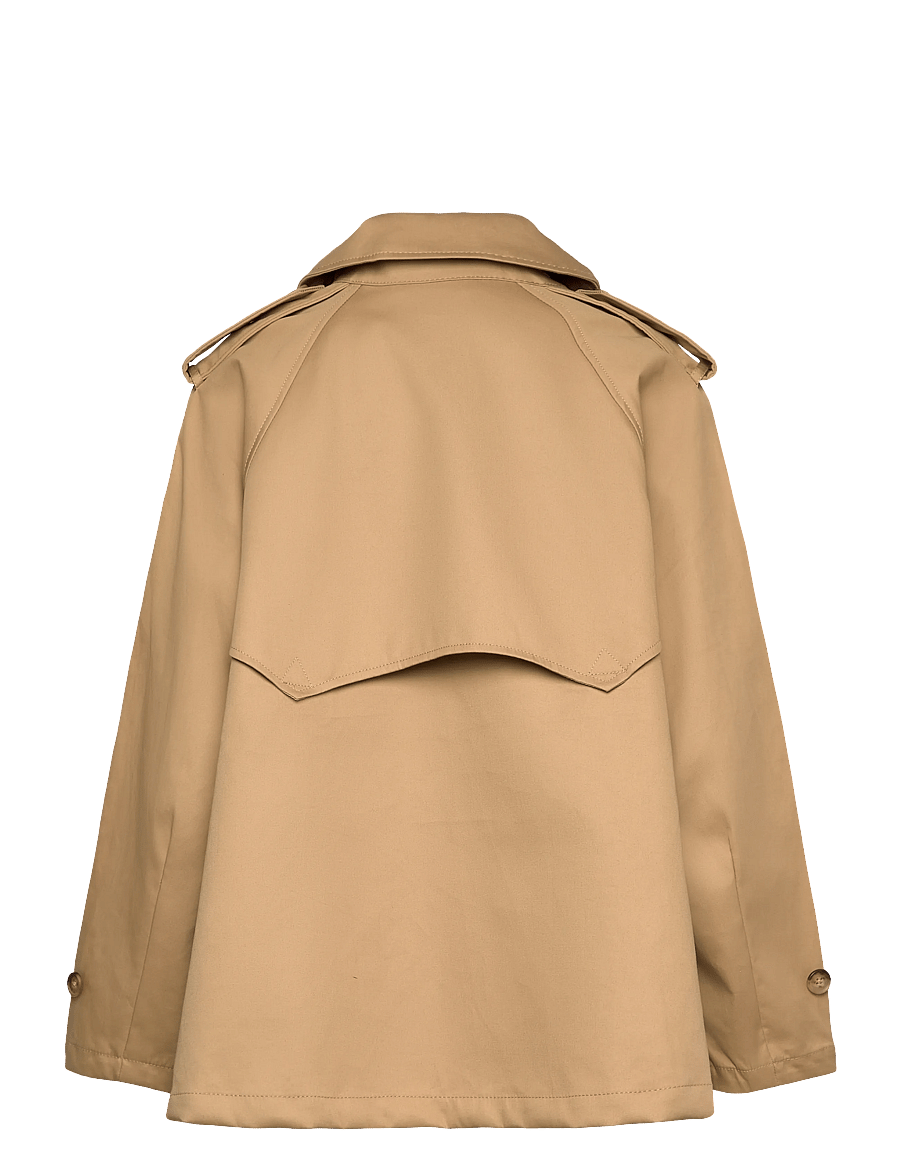 Polo Ralph Lauren - Cotton Twill Balloon Trench Coat - trenchs - khaki - 3