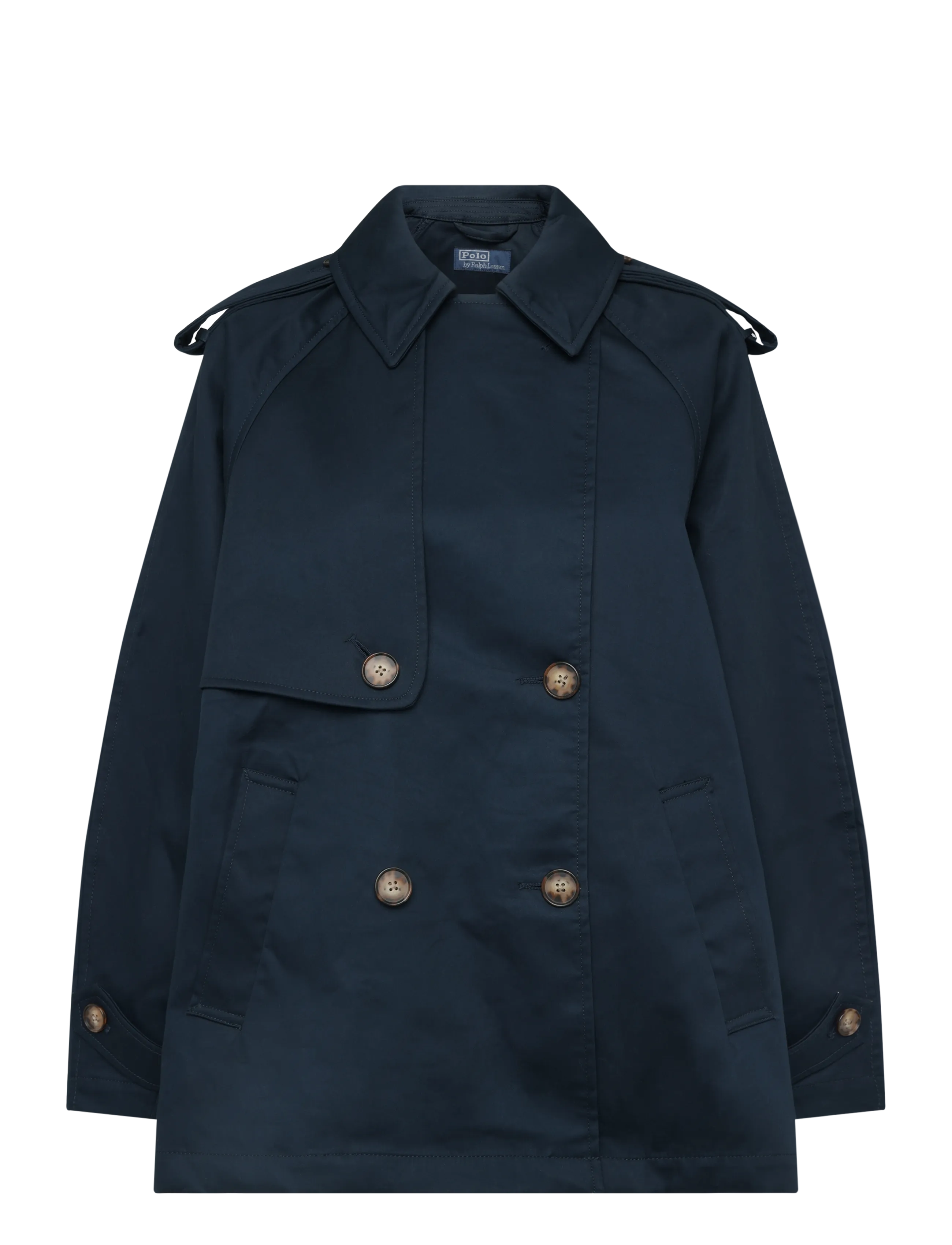 Polo Ralph Lauren - Cotton Twill Balloon Trench Coat - trenchcoats - rl navy - 1