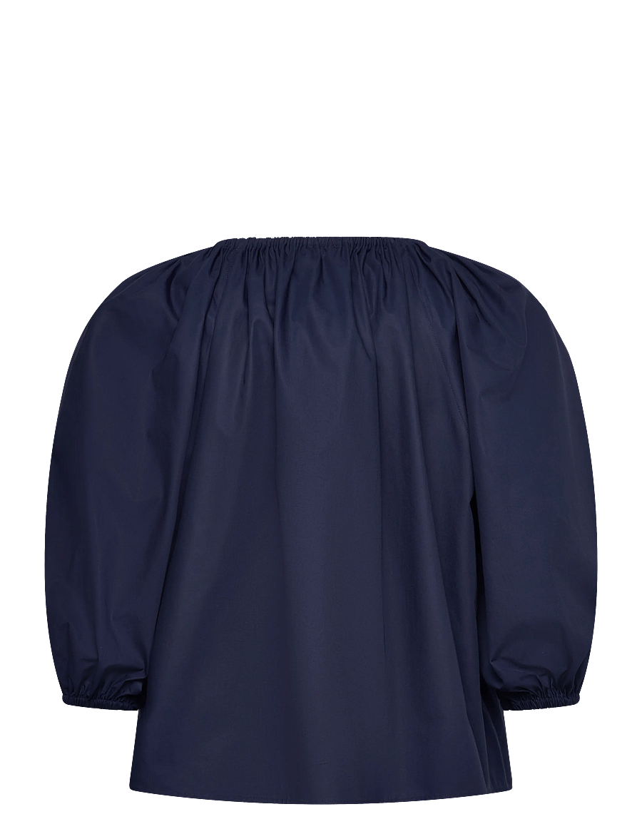 Polo Ralph Lauren - 40/1 COTTON PW-WVN-SHIRT - long sleeved blouses - refined navy - 2