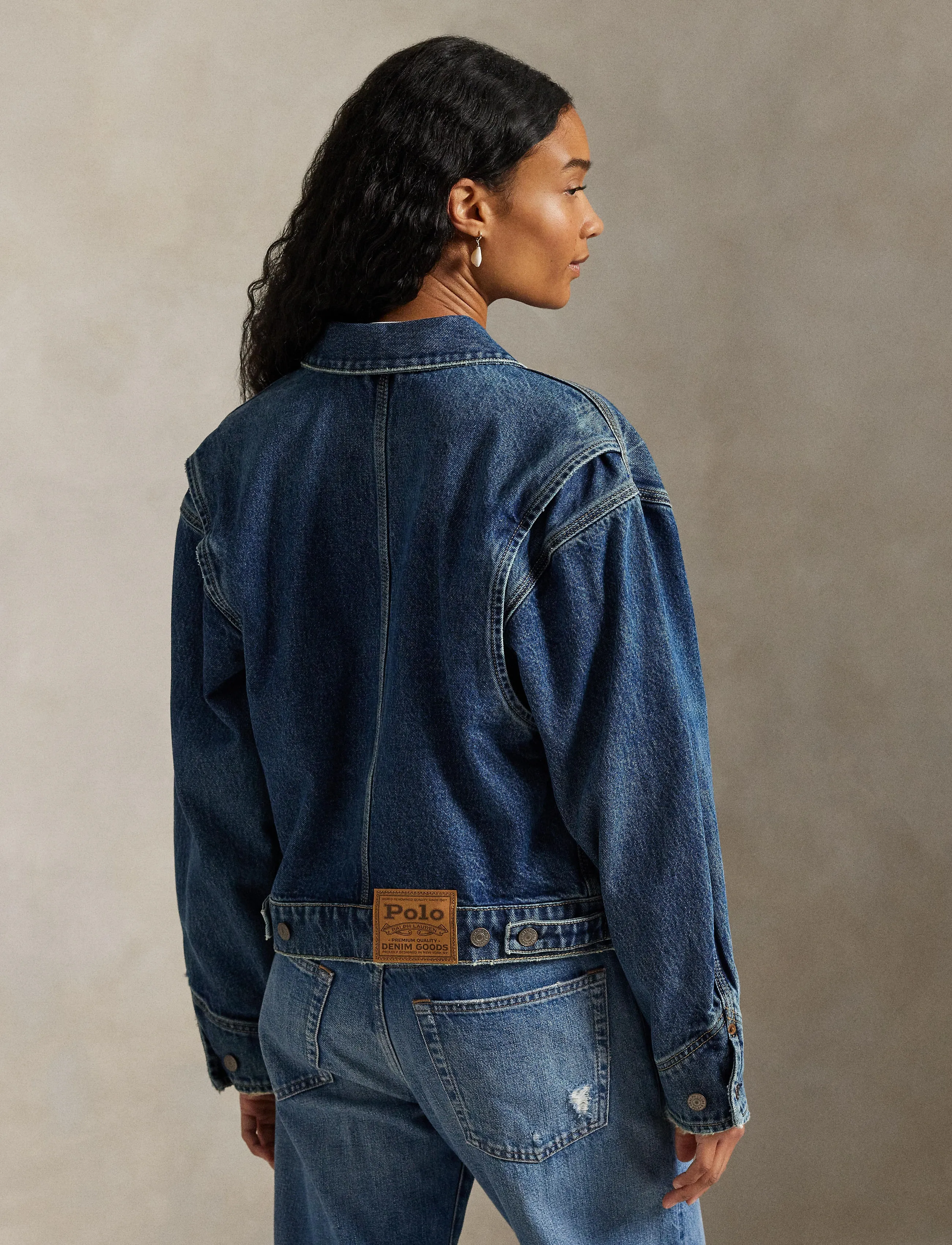 Polo Ralph Lauren - 3X1 RIGID DENIM-WVN-JACKET - frühlingsjacken - mendez wsh - 3
