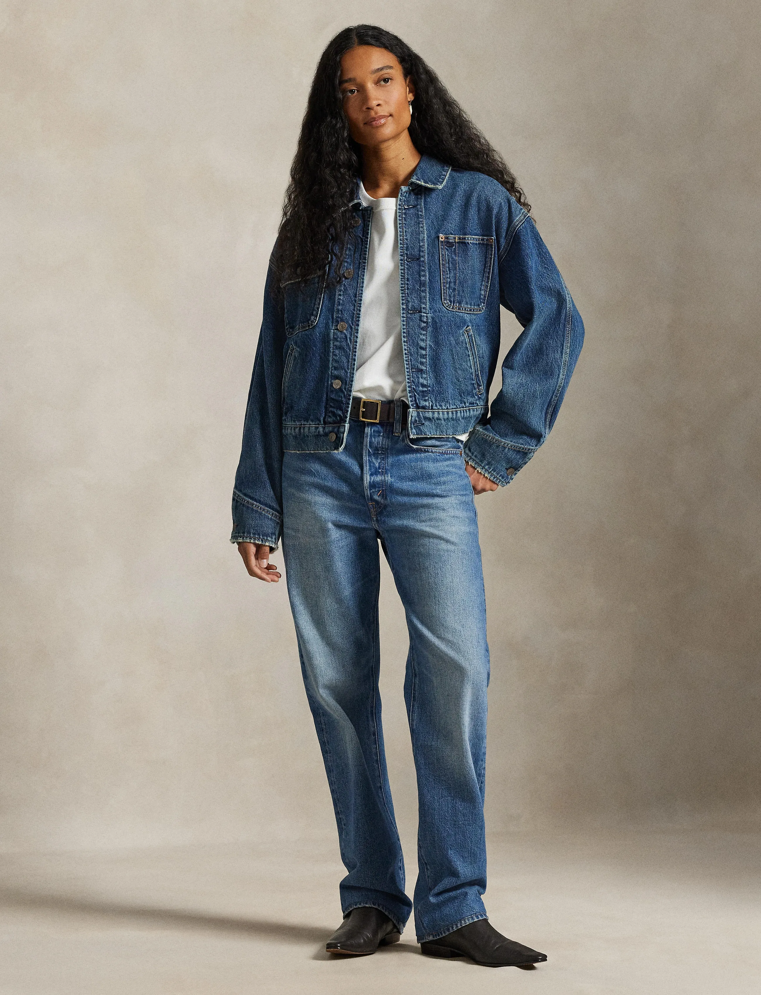 Polo Ralph Lauren - 3X1 RIGID DENIM-WVN-JACKET - frühlingsjacken - mendez wsh - 5