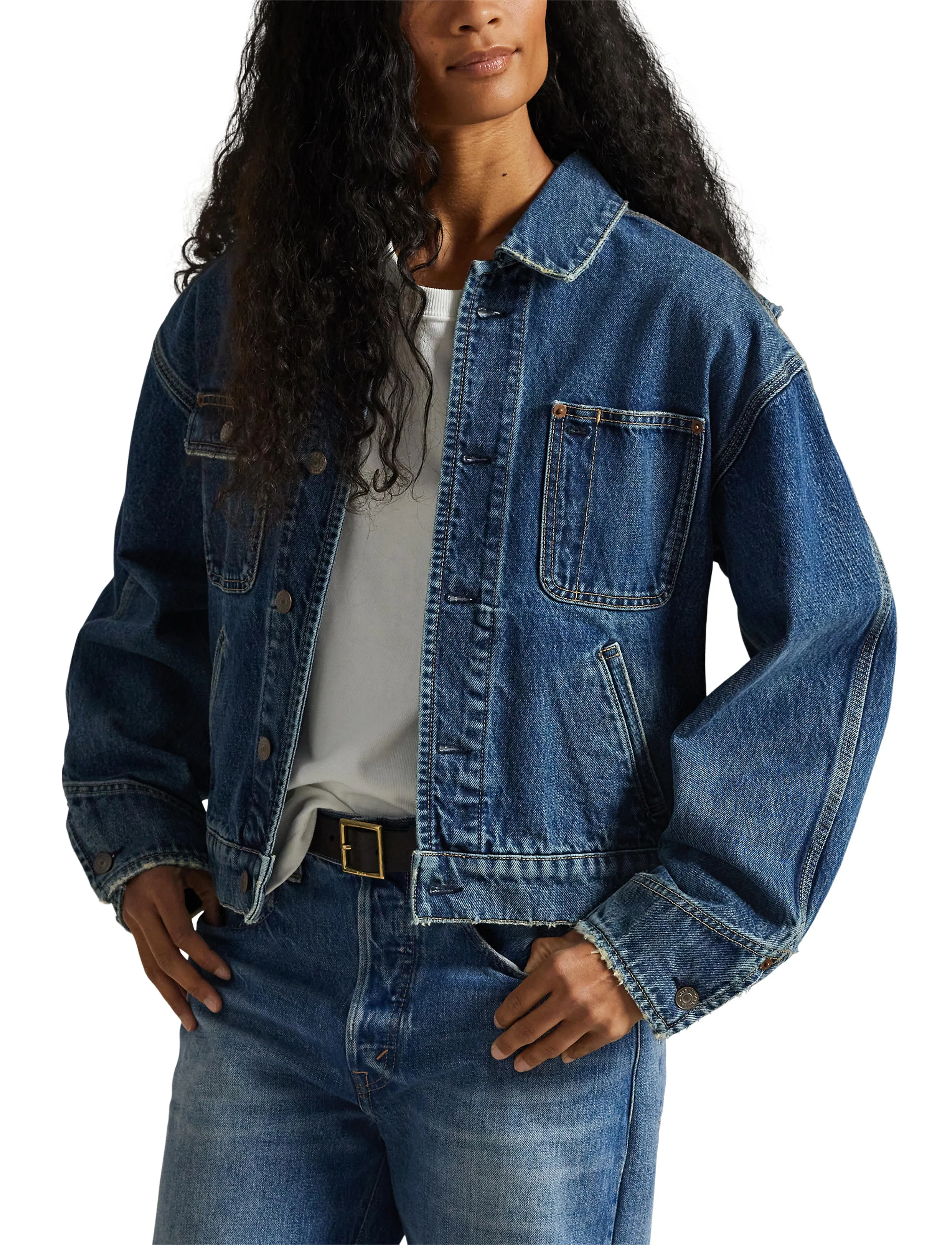 Polo Ralph Lauren 3x1 Rigid Denim-wvn-jacket (PRW211A93907