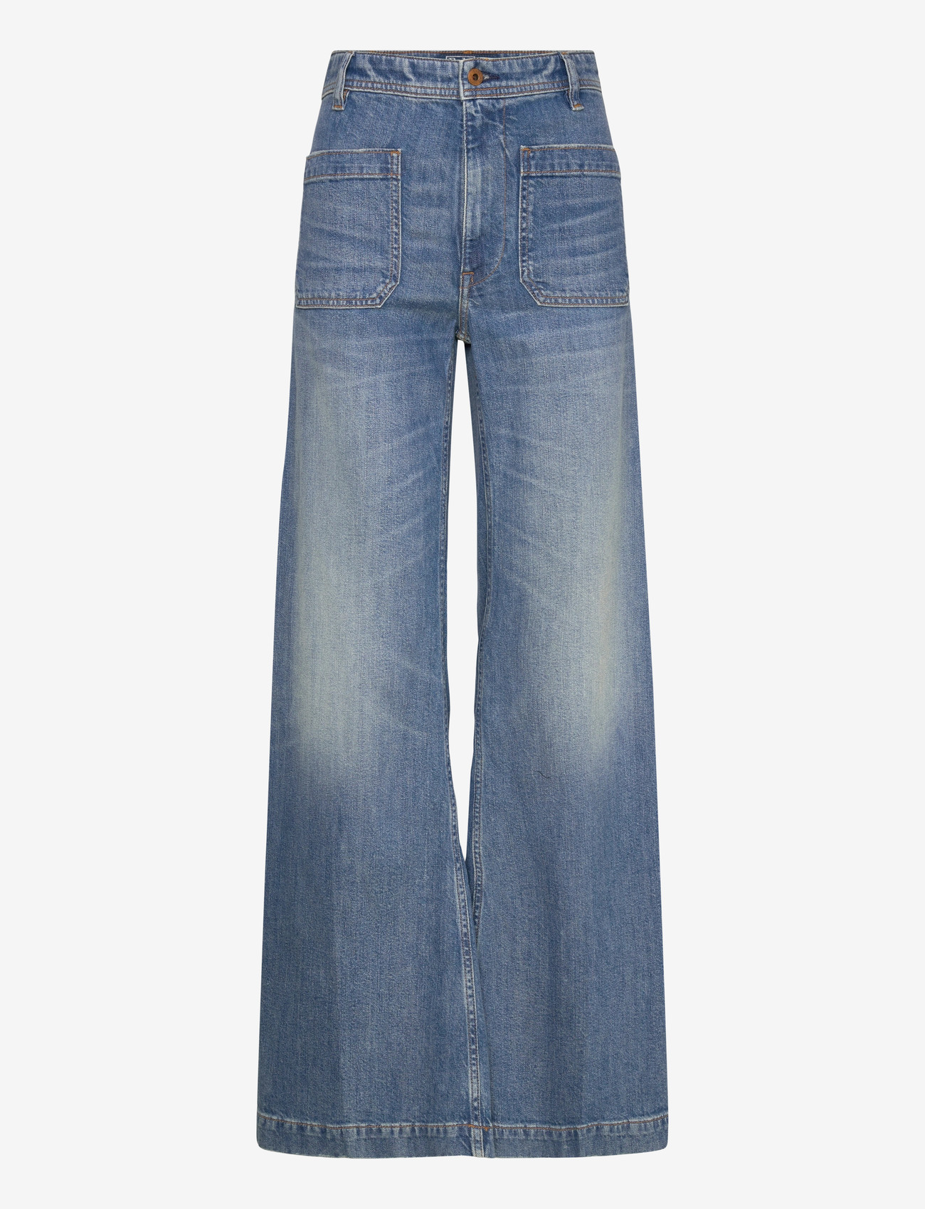 Polo Ralph Lauren - High-Rise Boot Jean - hosen mit weitem bein - arlit wash - 0