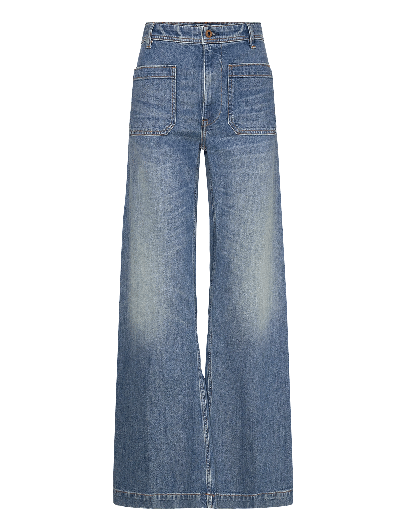 Polo Ralph Lauren - High-Rise Boot Jean - hosen mit weitem bein - arlit wash - 0