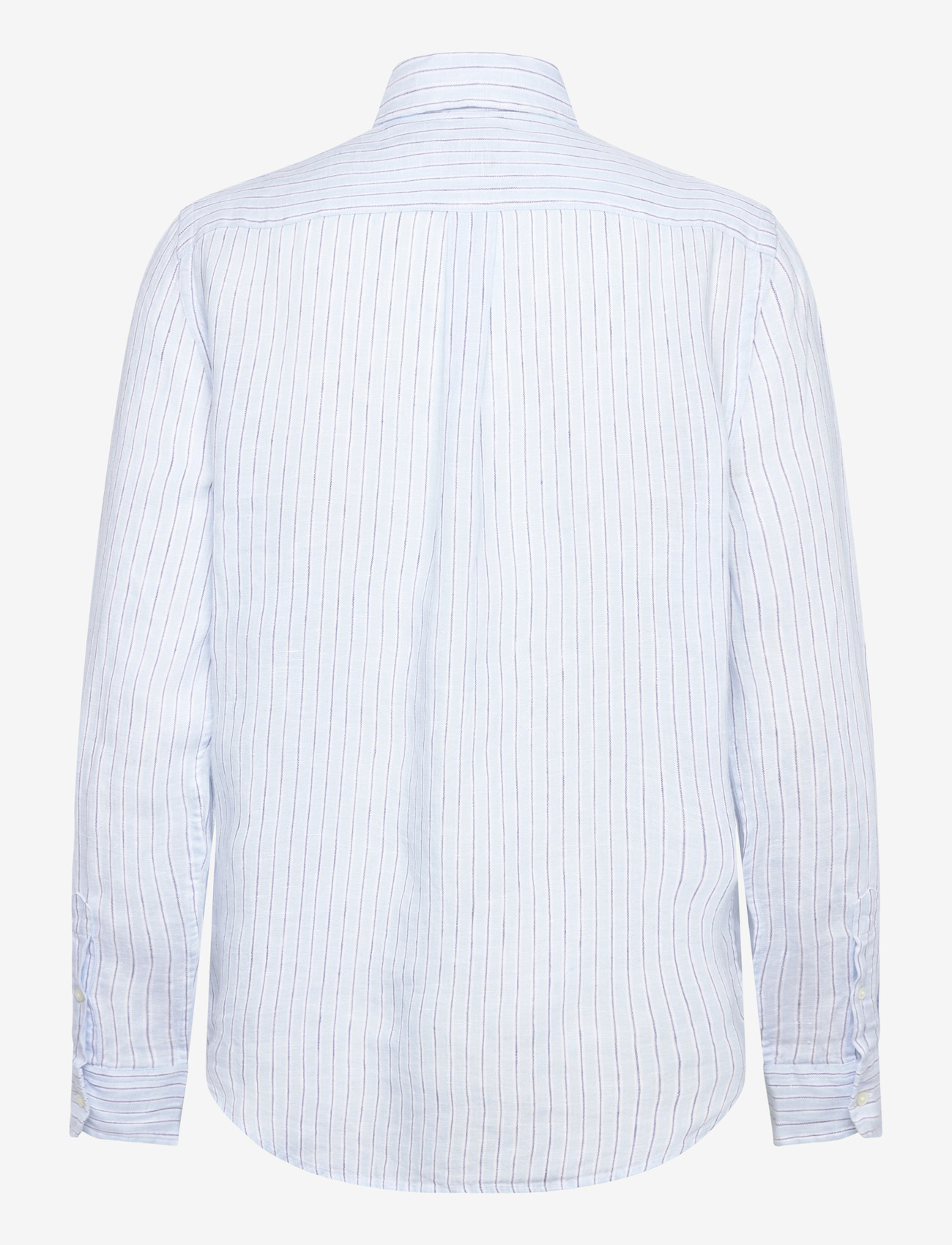 Polo Ralph Lauren - Classic Fit Striped Linen Shirt - denim shirts - 1994b lt blue blu - 1