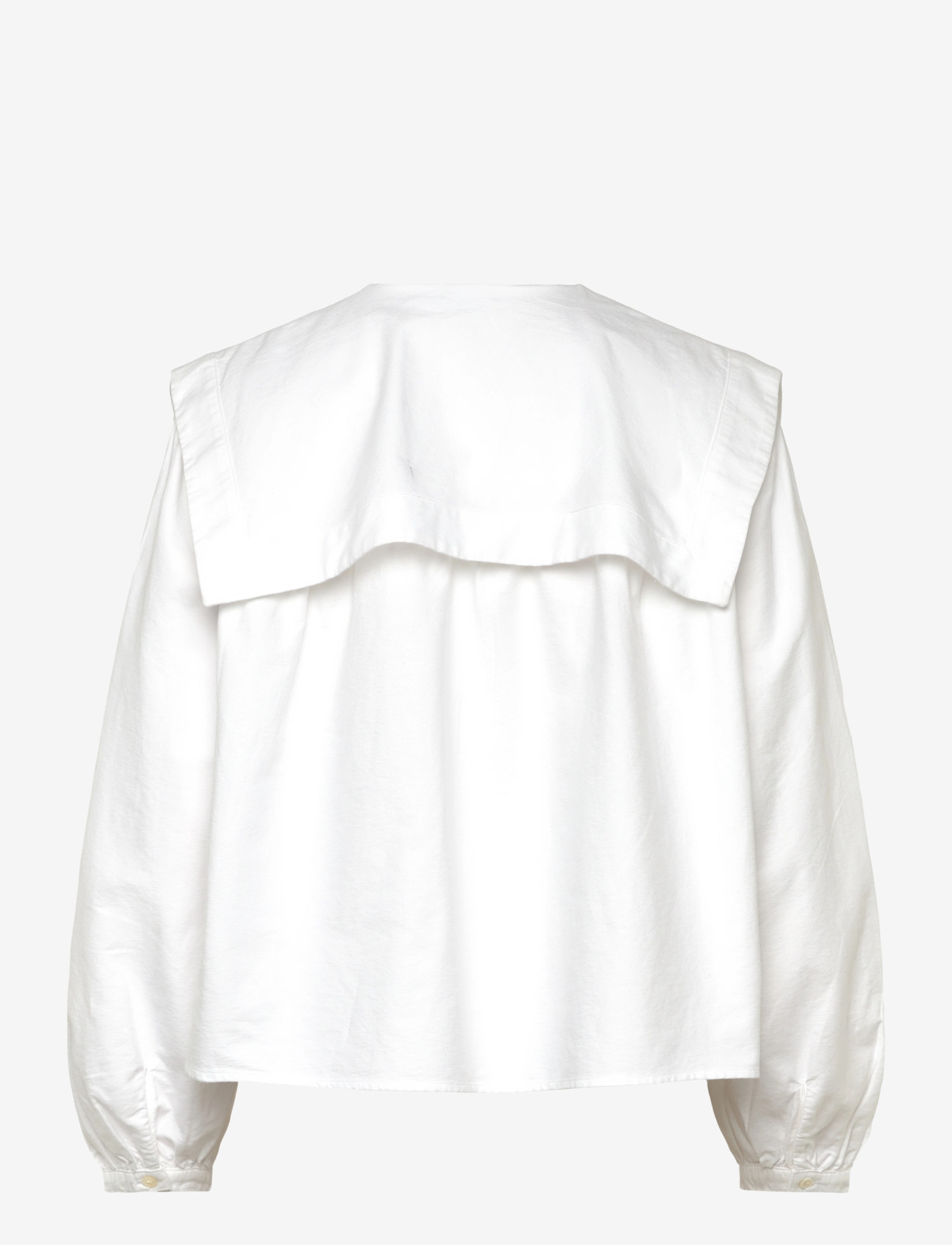 Polo Ralph Lauren - Bib Cotton Oxford Shirt - langærmede bluser - bsr white - 1