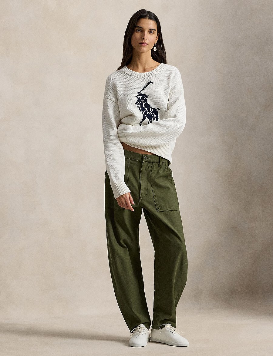 Polo Ralph Lauren - 21/2 COTTON-SWEATER-PULLOVER - white - 0