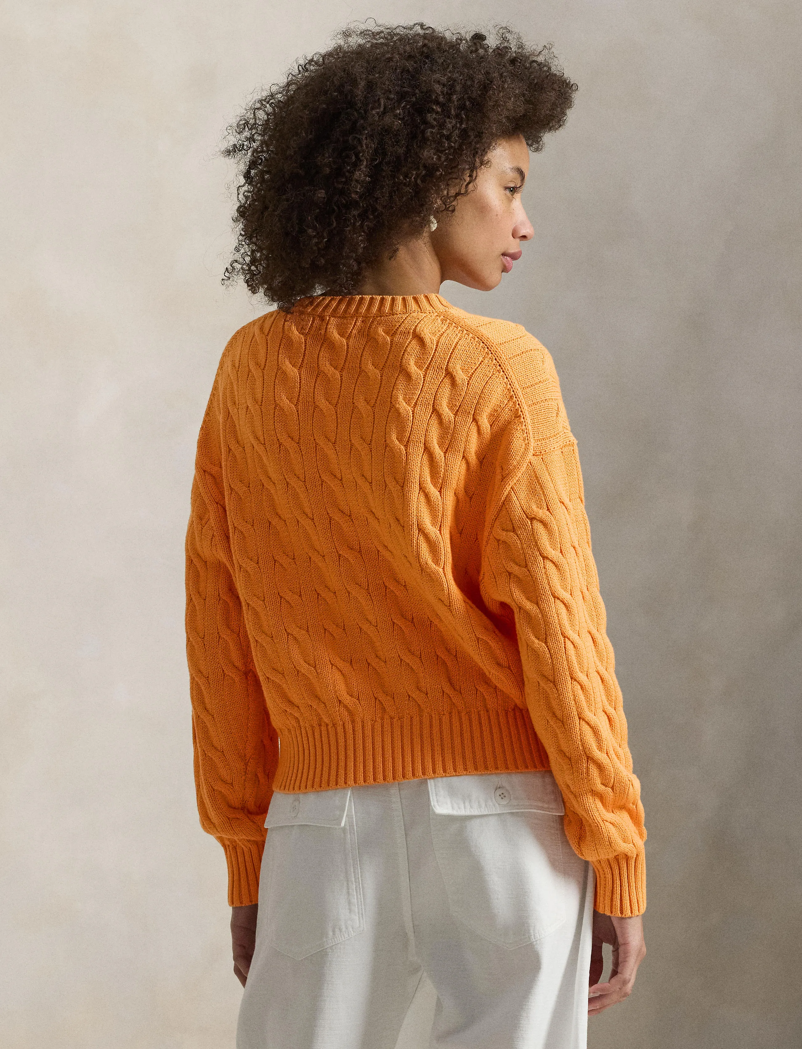 Polo Ralph Lauren - 32/2 COTTON-SWEATER-PULLOVER - pullover - soft clementine - 3