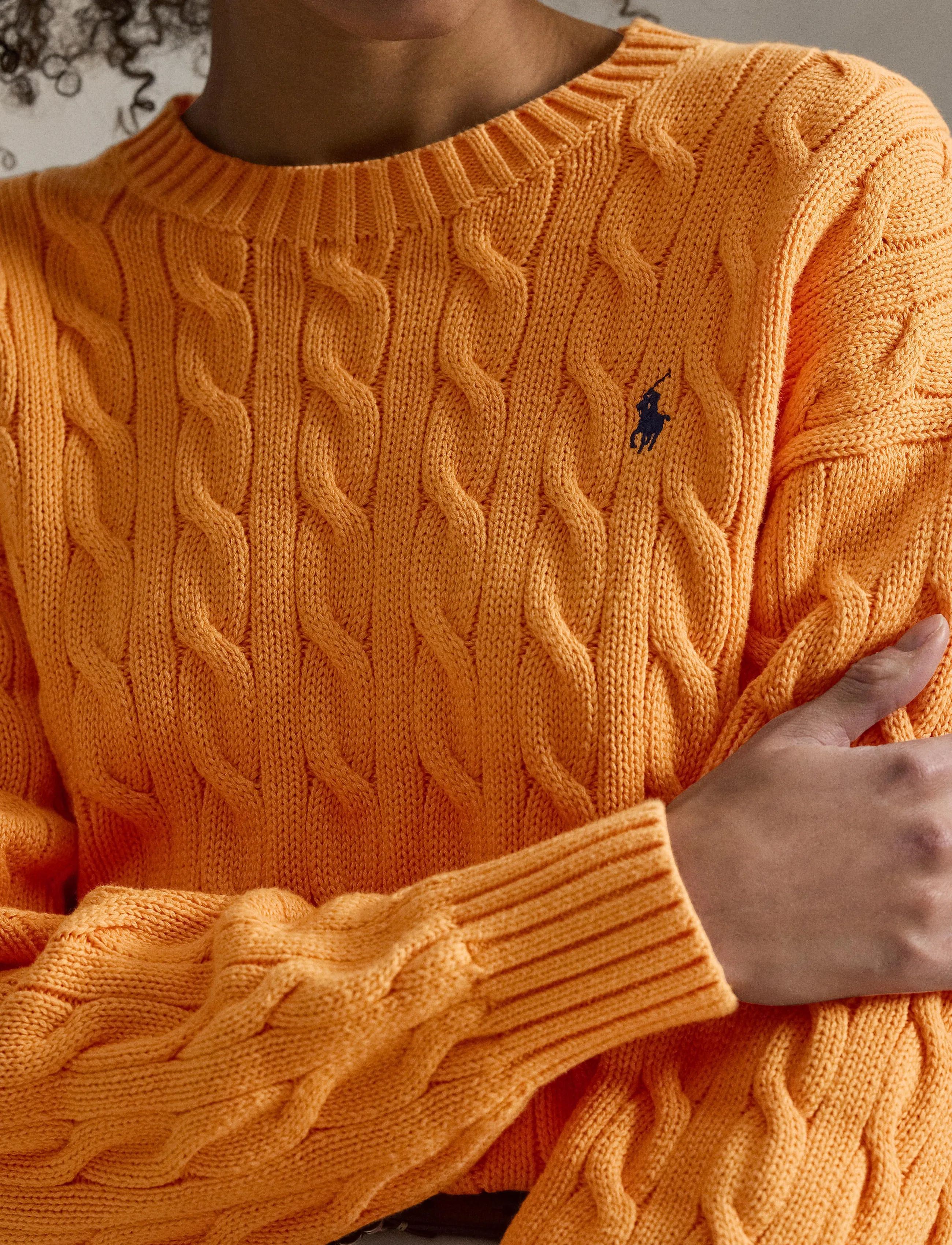 Polo Ralph Lauren - 32/2 COTTON-SWEATER-PULLOVER - pullover - soft clementine - 4