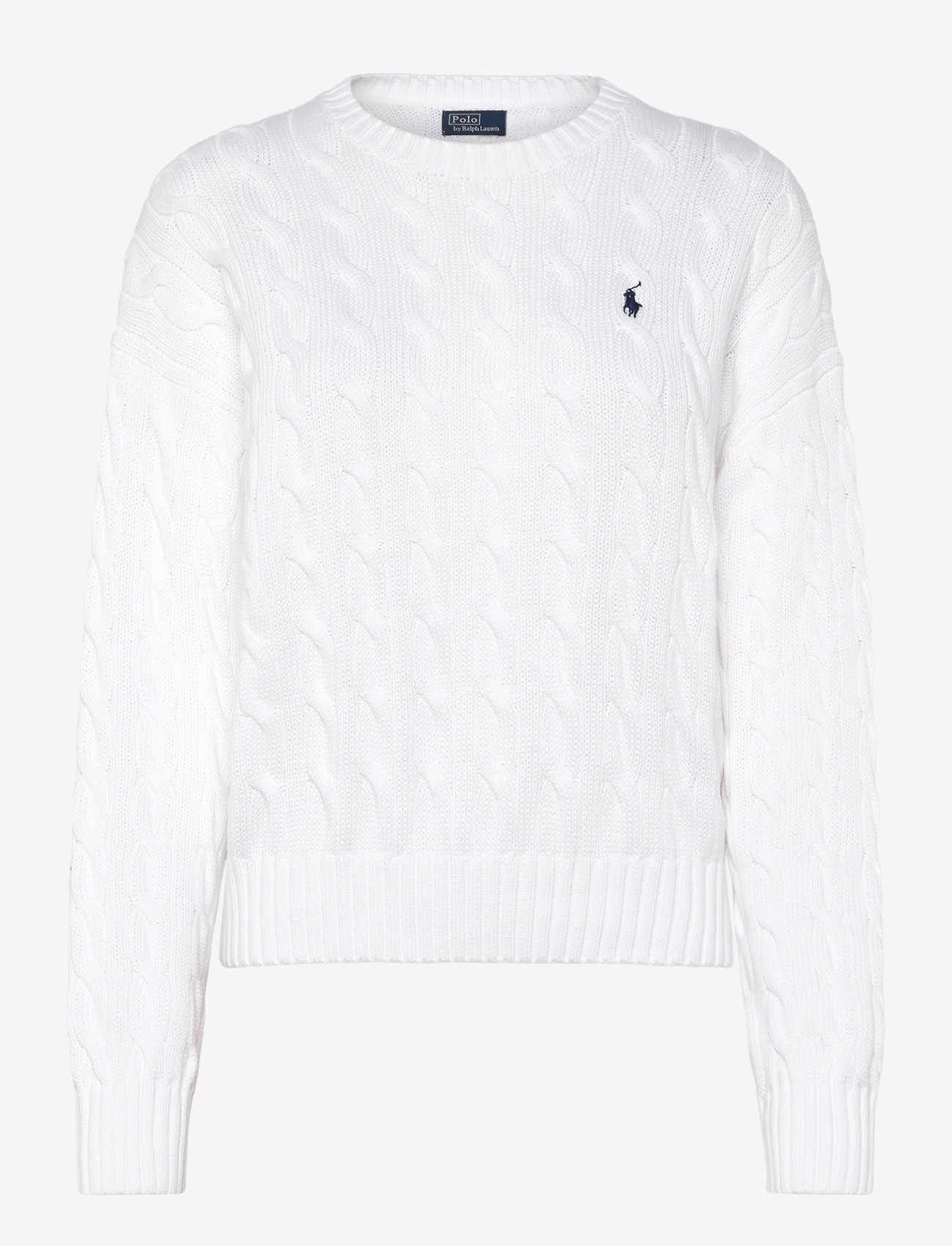 Polo Ralph Lauren - 32/2 COTTON-SWEATER-PULLOVER - sviitrid - white - 1