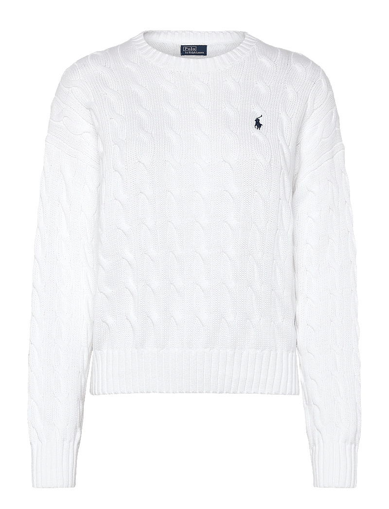 Polo Ralph Lauren - 32/2 COTTON-SWEATER-PULLOVER - sviitrid - white - 1