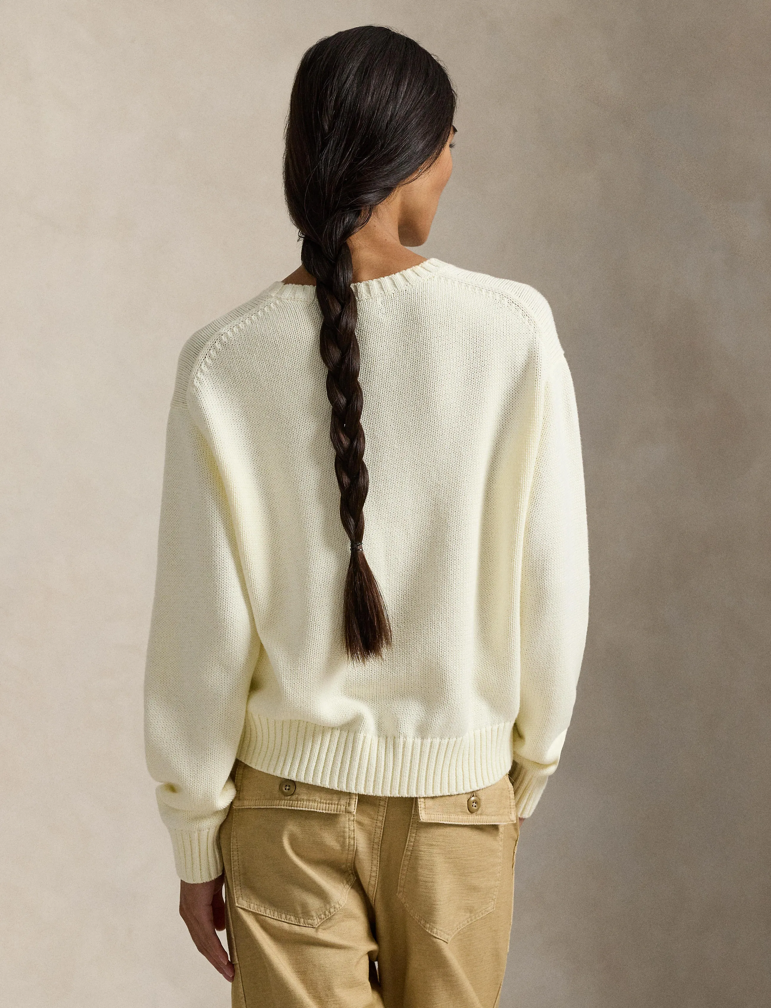 Polo Ralph Lauren - COTTON BEAR-SWEATER-PULLOVER - parchment cream - 3