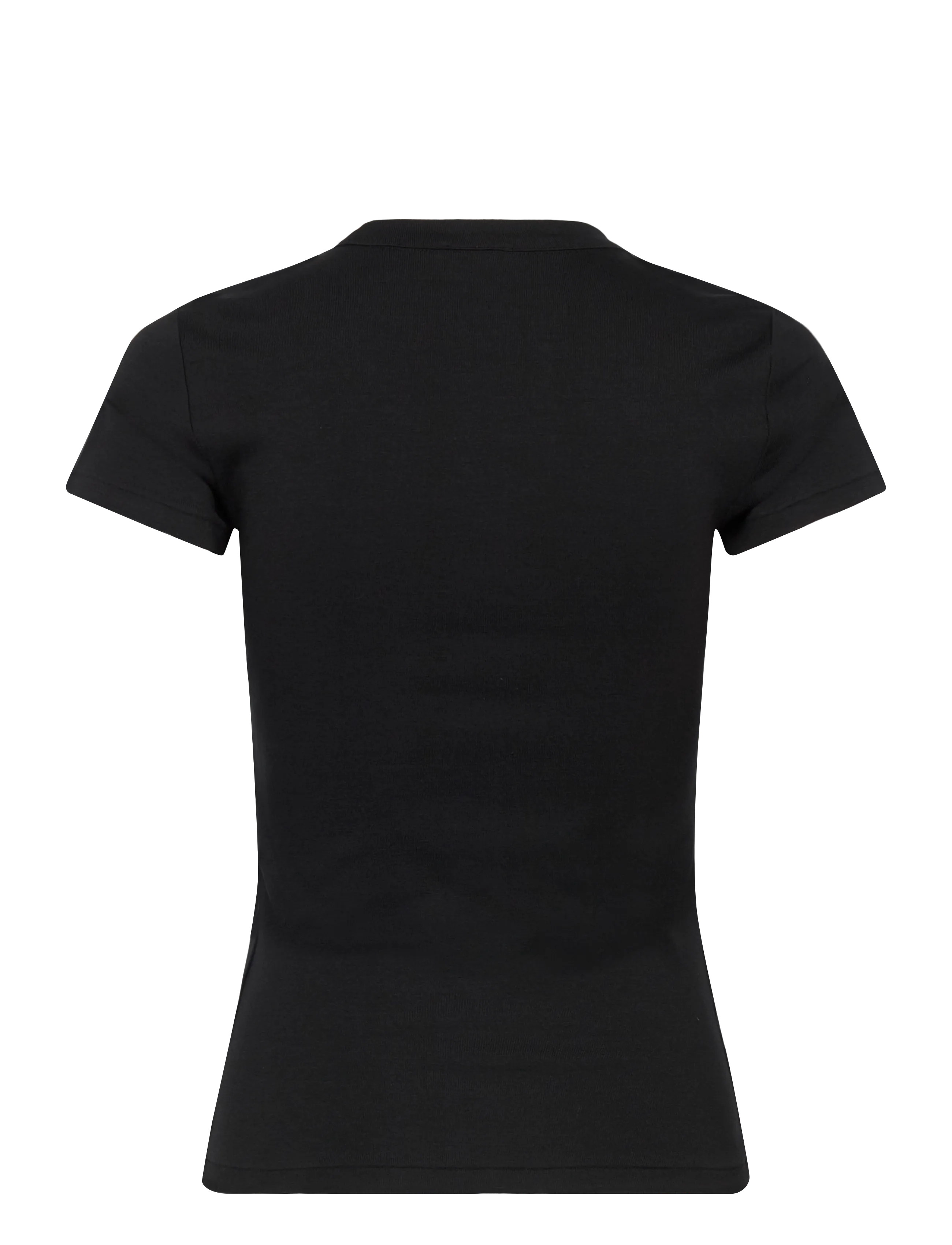 Polo Ralph Lauren - 95/5 1X1 RIB-KNT-T-SHIRT - t-shirts - polo black - 2