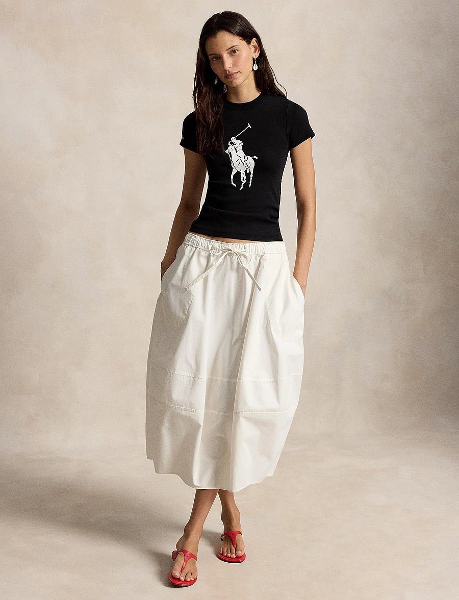 Polo Ralph Lauren - 95/5 1X1 RIB-KNT-T-SHIRT - t-shirts & tops - polo black - 5