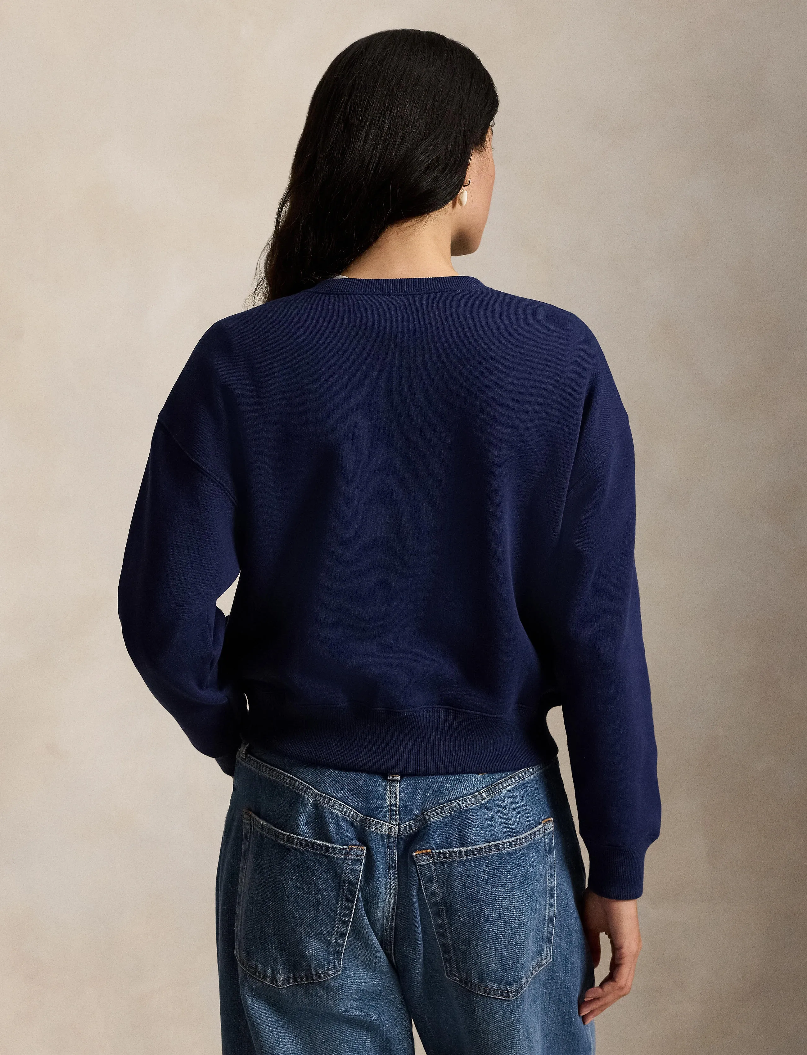 Polo Ralph Lauren - ARCTIC FLEECE-KNT-SWEATSHIRT - newport navy - 3