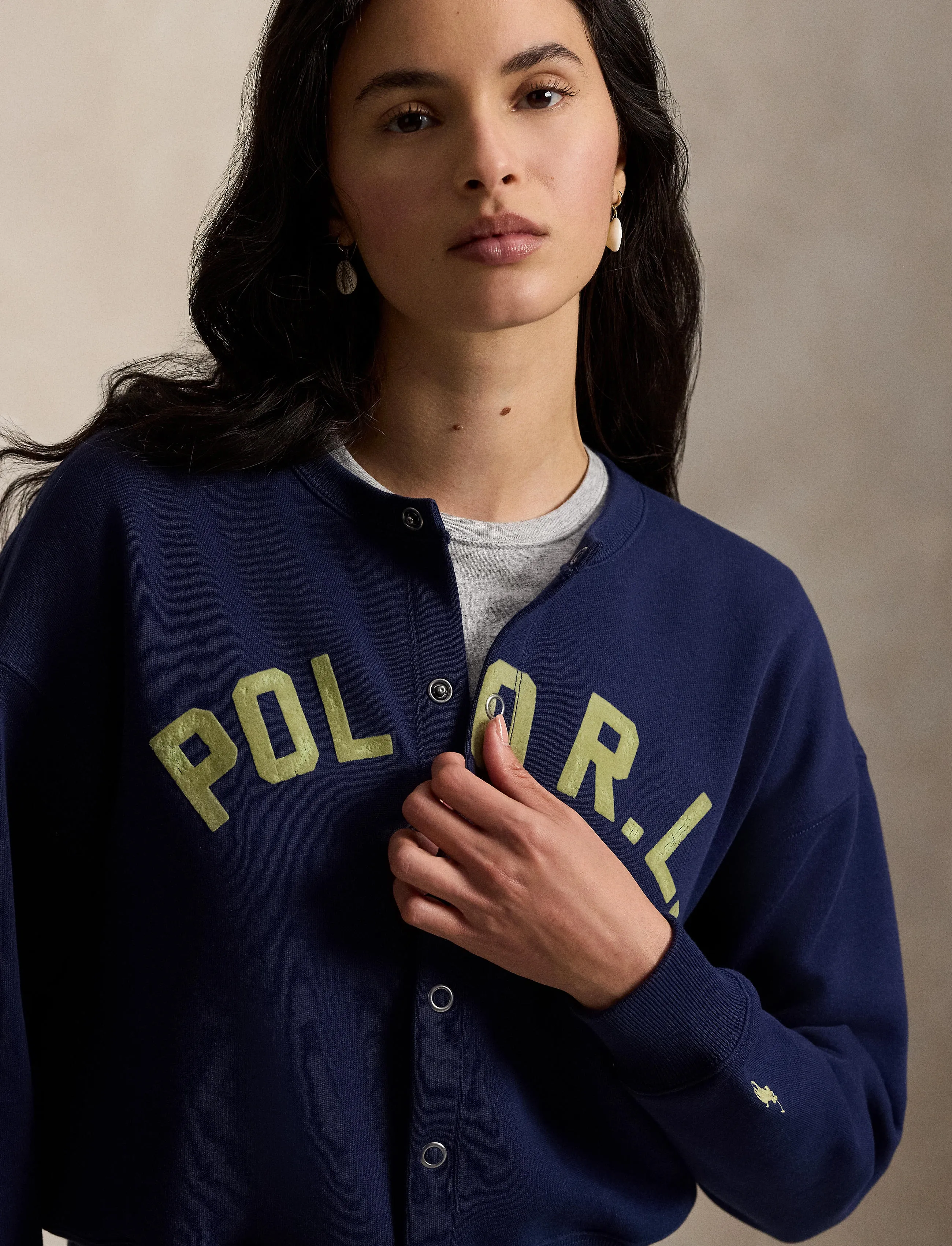 Polo Ralph Lauren - ARCTIC FLEECE-KNT-SWEATSHIRT - newport navy - 4