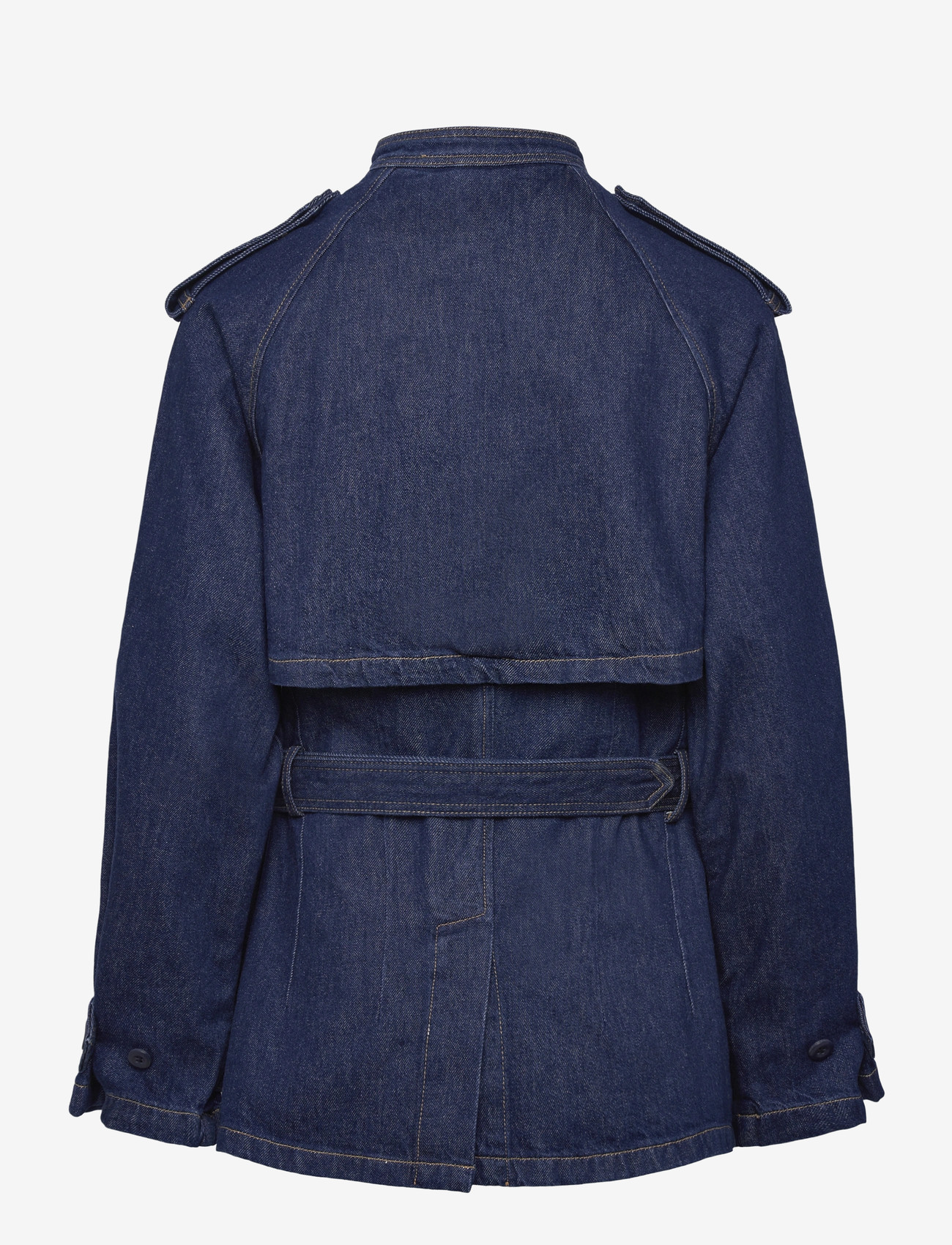 Polo Ralph Lauren - Belted Denim Utility Jacket - utility jakid - hillsten wash - 1