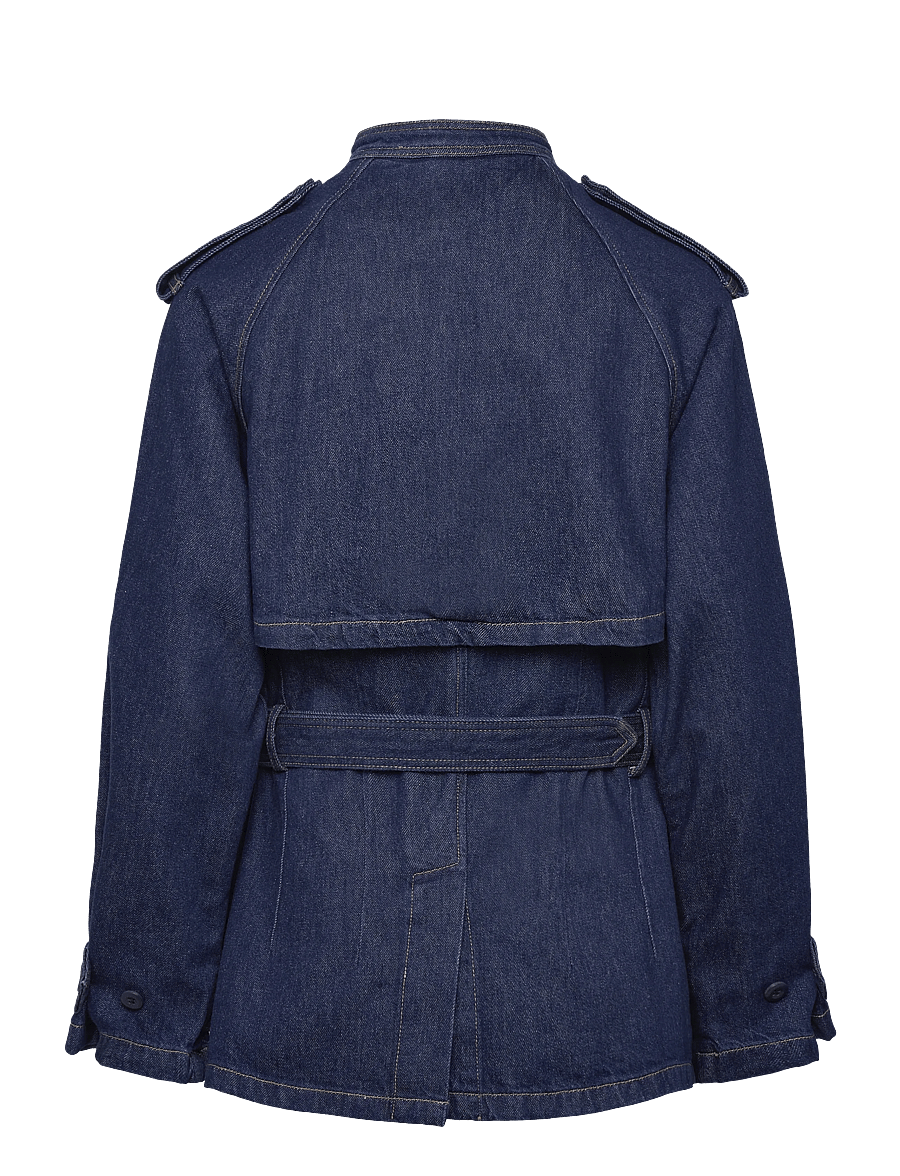 Polo Ralph Lauren - Belted Denim Utility Jacket - pavasarinės striukės - hillsten wash - 2
