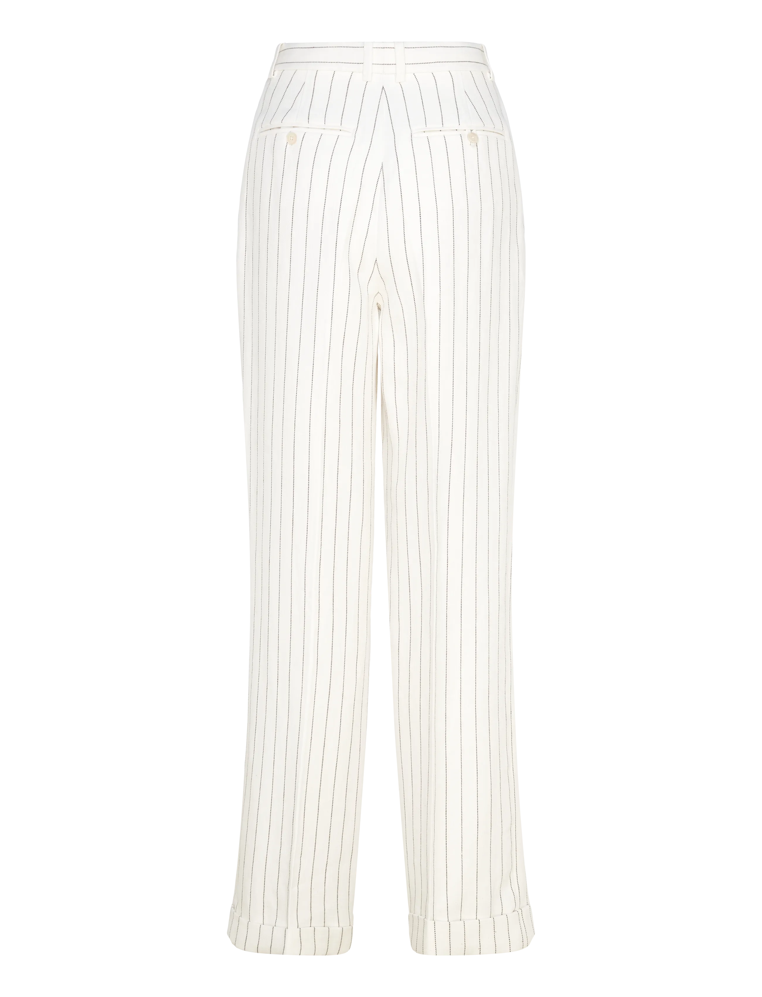 Polo Ralph Lauren - 211A96318001 - pantalons habillés - crm/brwn pinstrip - 2