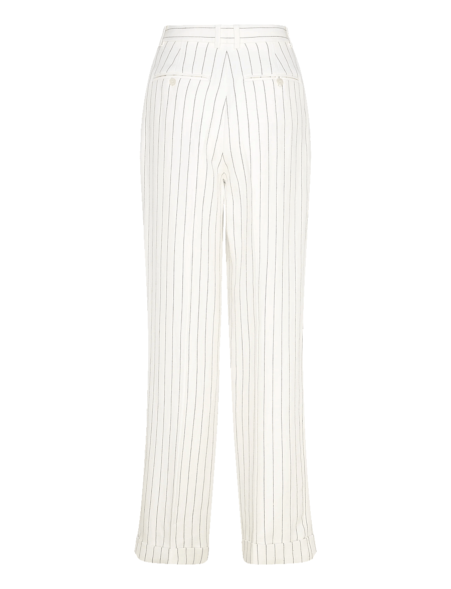 Polo Ralph Lauren - 211A96318001 - pantalons habillés - crm/brwn pinstrip - 2