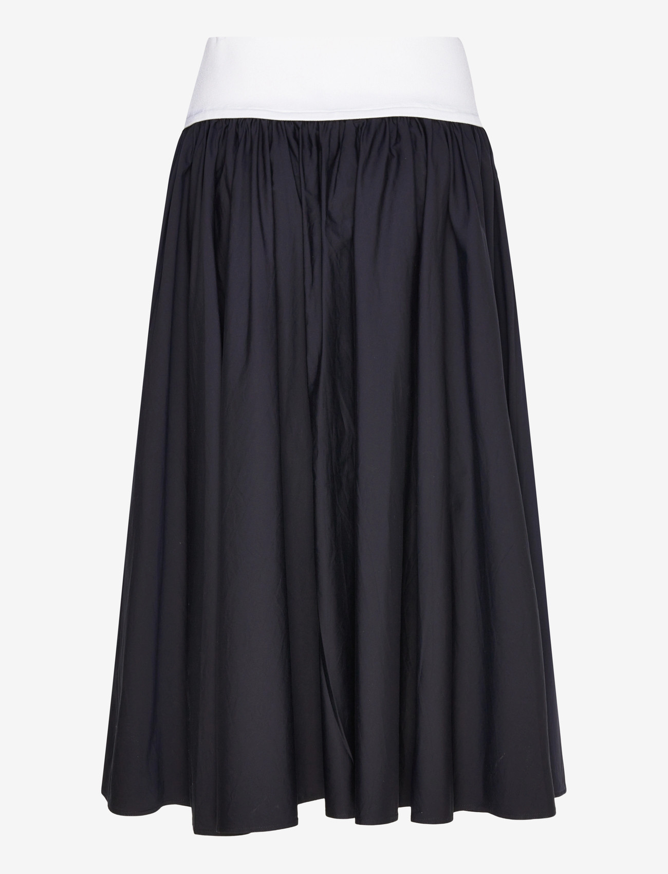 Polo Ralph Lauren - Contrast-Waistband A-Line Skirt - midi - atlantic - 1