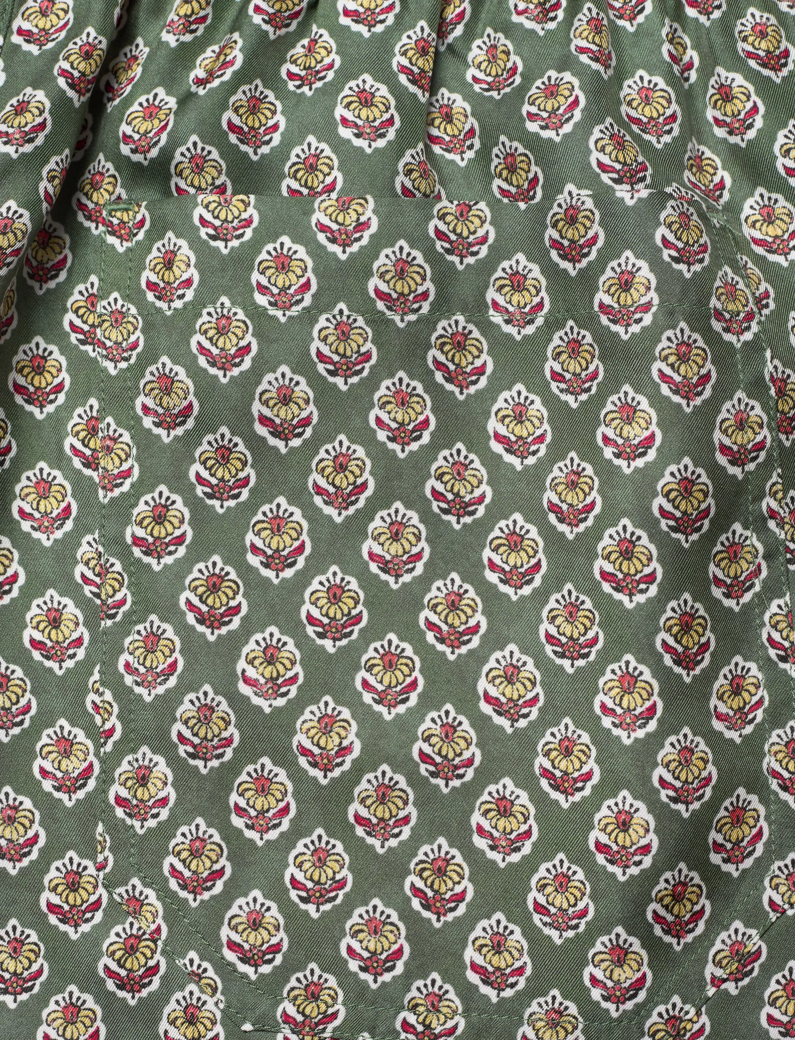 Polo Ralph Lauren - 16MM SILK TWILL-WVN-PANTS - 2014 wood block s - 4