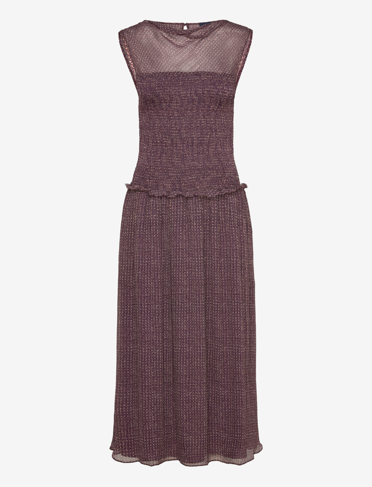 Polo Ralph Lauren - Crinkle Printed Dress - sommerkjoler - 2007 multi circle - 0