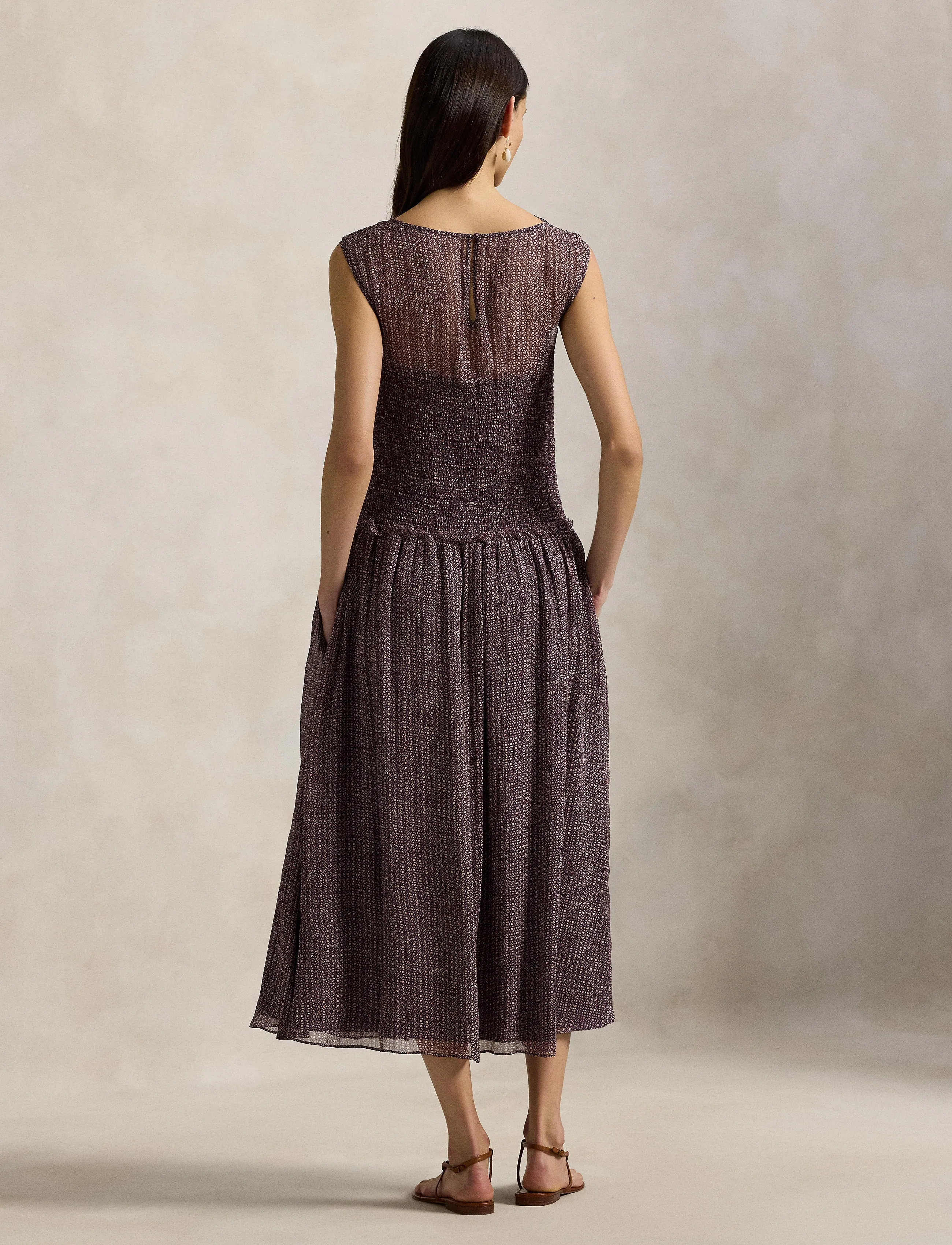 Polo Ralph Lauren - PRTD VSCS CRNKL GGT-WVN-DRESSES - robes d'été - 2007 multi circle - 3