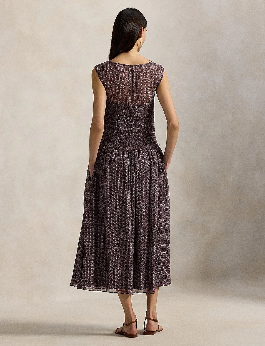 Polo Ralph Lauren - PRTD VSCS CRNKL GGT-WVN-DRESSES - robes d'été - 2007 multi circle - 3