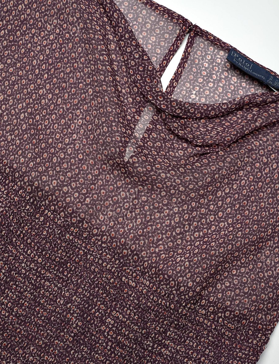 Polo Ralph Lauren - PRTD VSCS CRNKL GGT-WVN-DRESSES - robes d'été - 2007 multi circle - 4