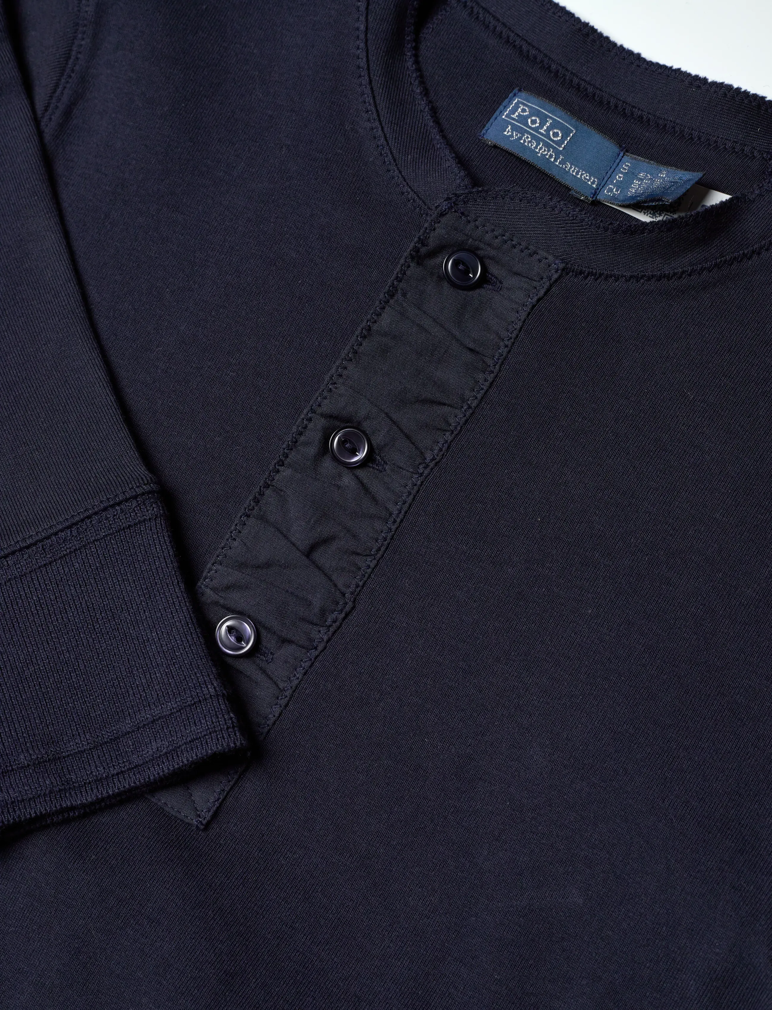 Polo Ralph Lauren - Cotton Henley Dress - robes midi - aviator navy - 5