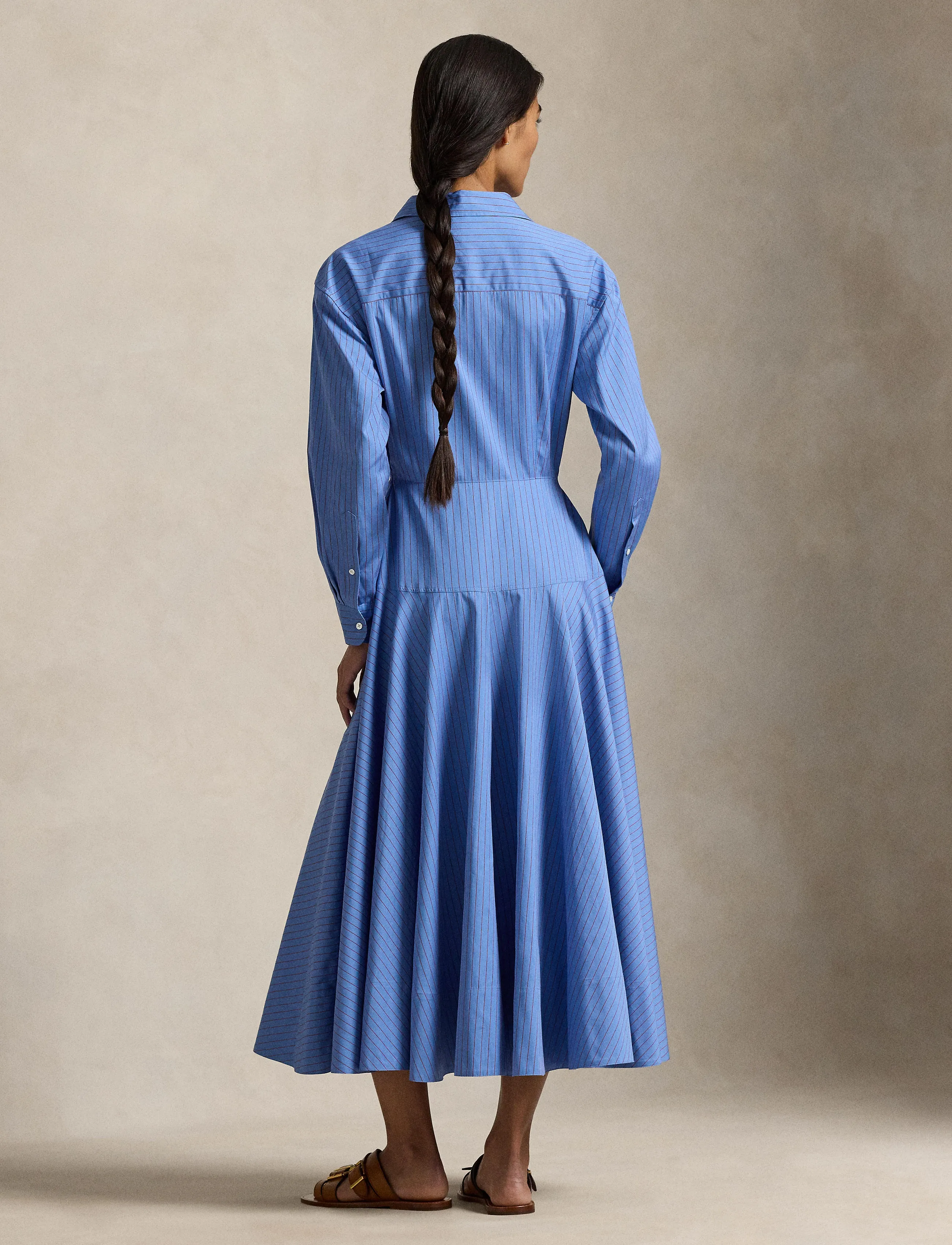 Polo Ralph Lauren - 120/2 YD COTTON PW-WVN-DRESSES - 1970 blue-red - 3
