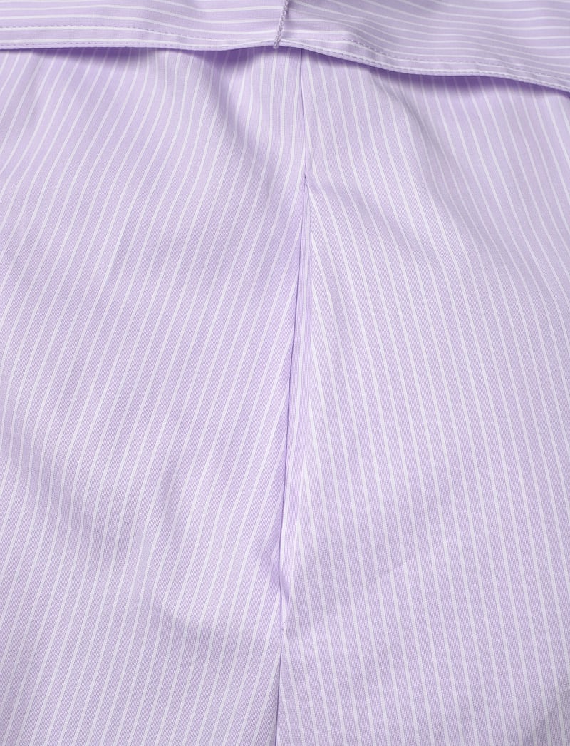Polo Ralph Lauren - Striped Belted Cotton Dress - sommerkjoler - 1997 purple white - 3