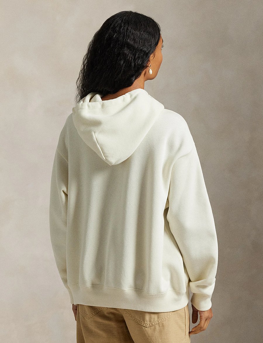 Polo Ralph Lauren - ARCTIC FLEECE-KNT-SWEATSHIRT - hoodies - parchment cream - 3