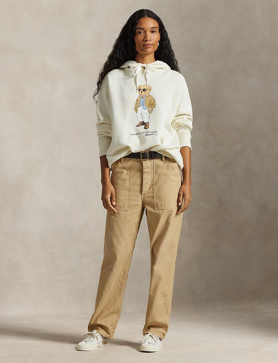 Polo Ralph Lauren - ARCTIC FLEECE-KNT-SWEATSHIRT - hoodies - parchment cream - 4