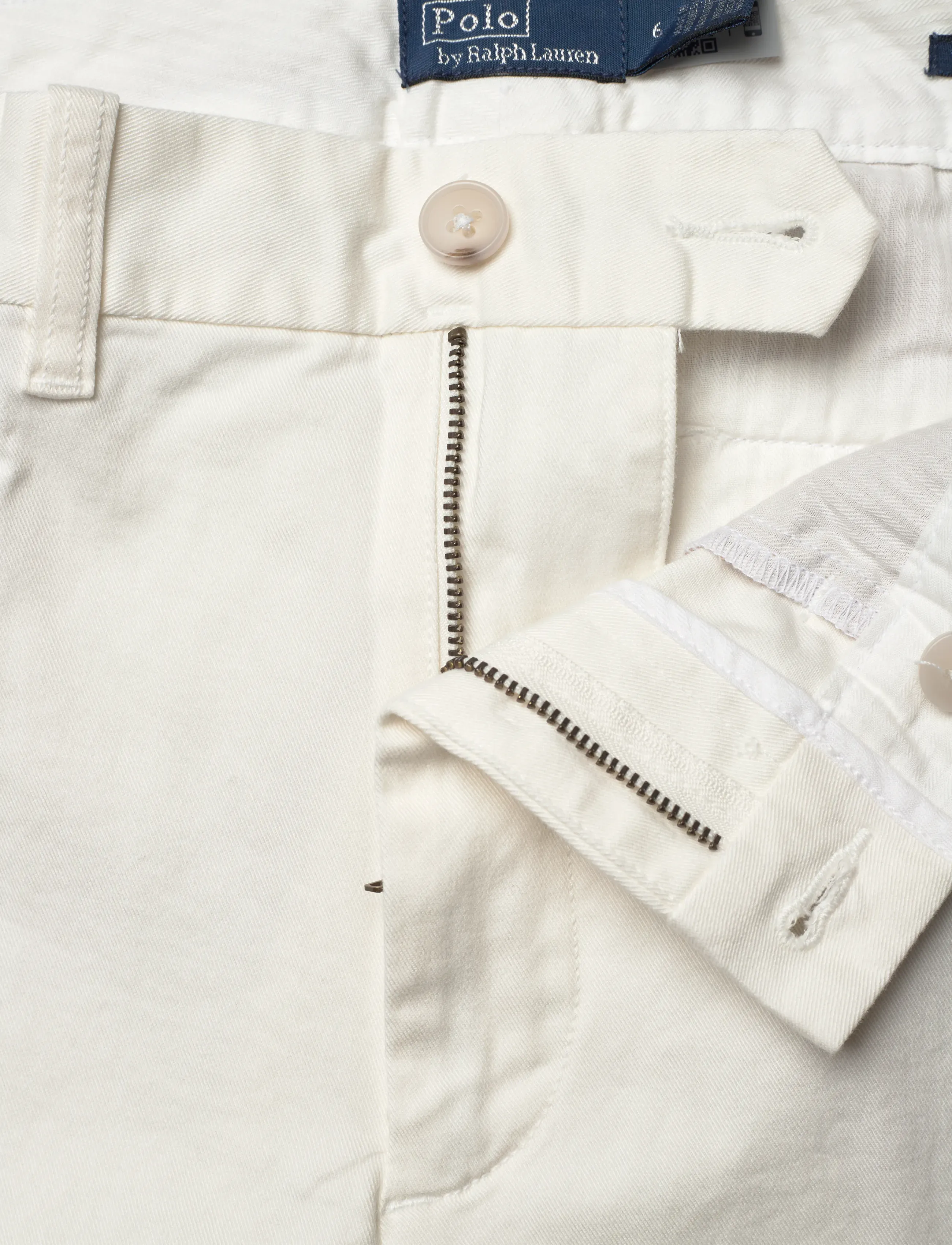 Polo Ralph Lauren - 20/1 CTN STRCHTWILL-WVN-PANTS - warm white - 3