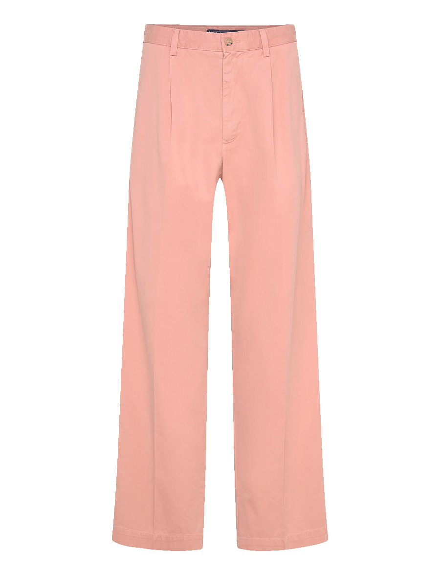 Polo Ralph Lauren - 3/1 LHT S TWILL-WVN-PANTS - hosen mit weitem bein - mauve - 1