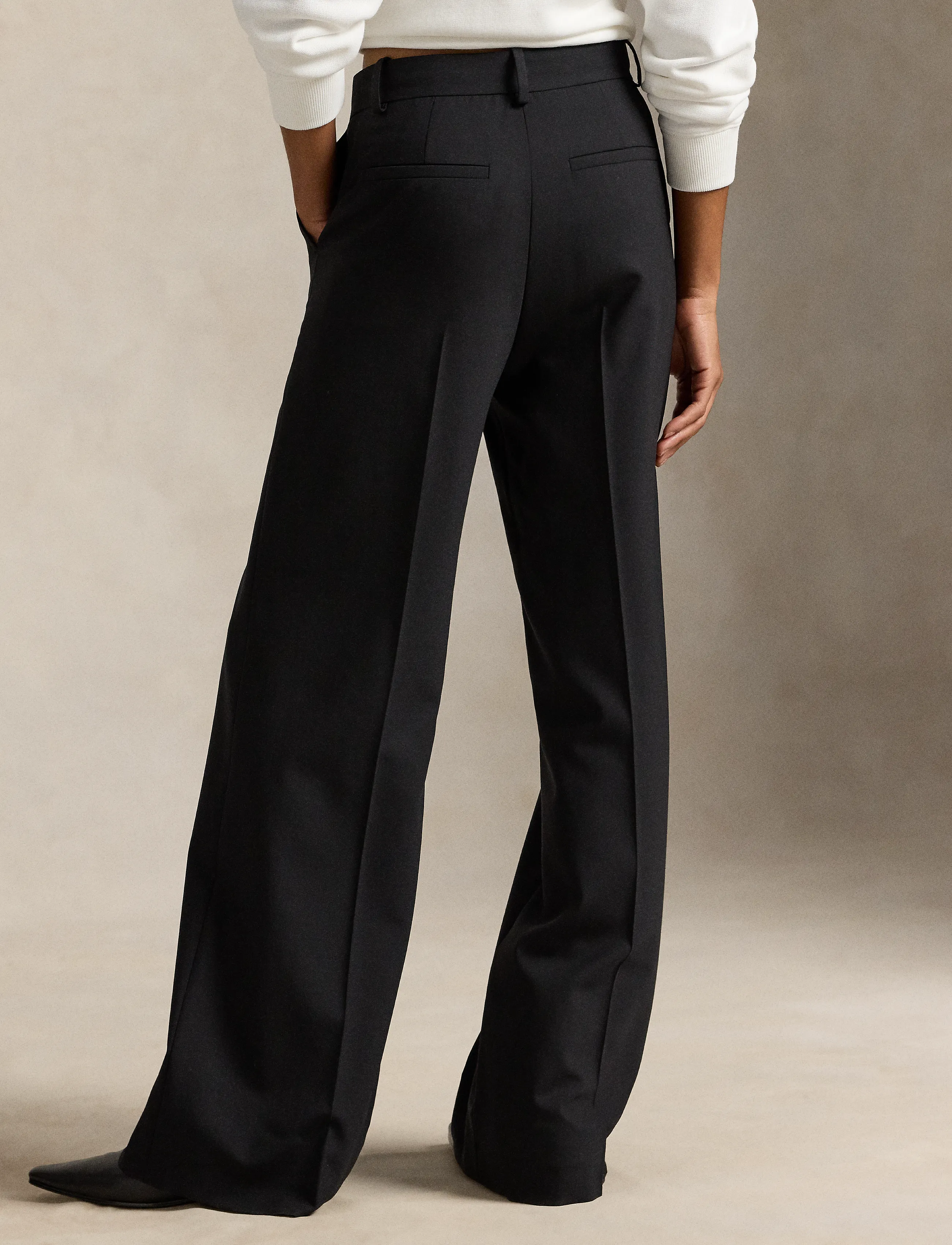 Polo Ralph Lauren - Beaton Stretch-Wool Pant - polo black - 4