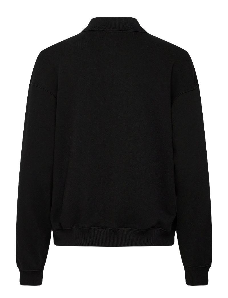 Polo Ralph Lauren - Fleece Long-Sleeve Polo - polosärgid - polo black - 1