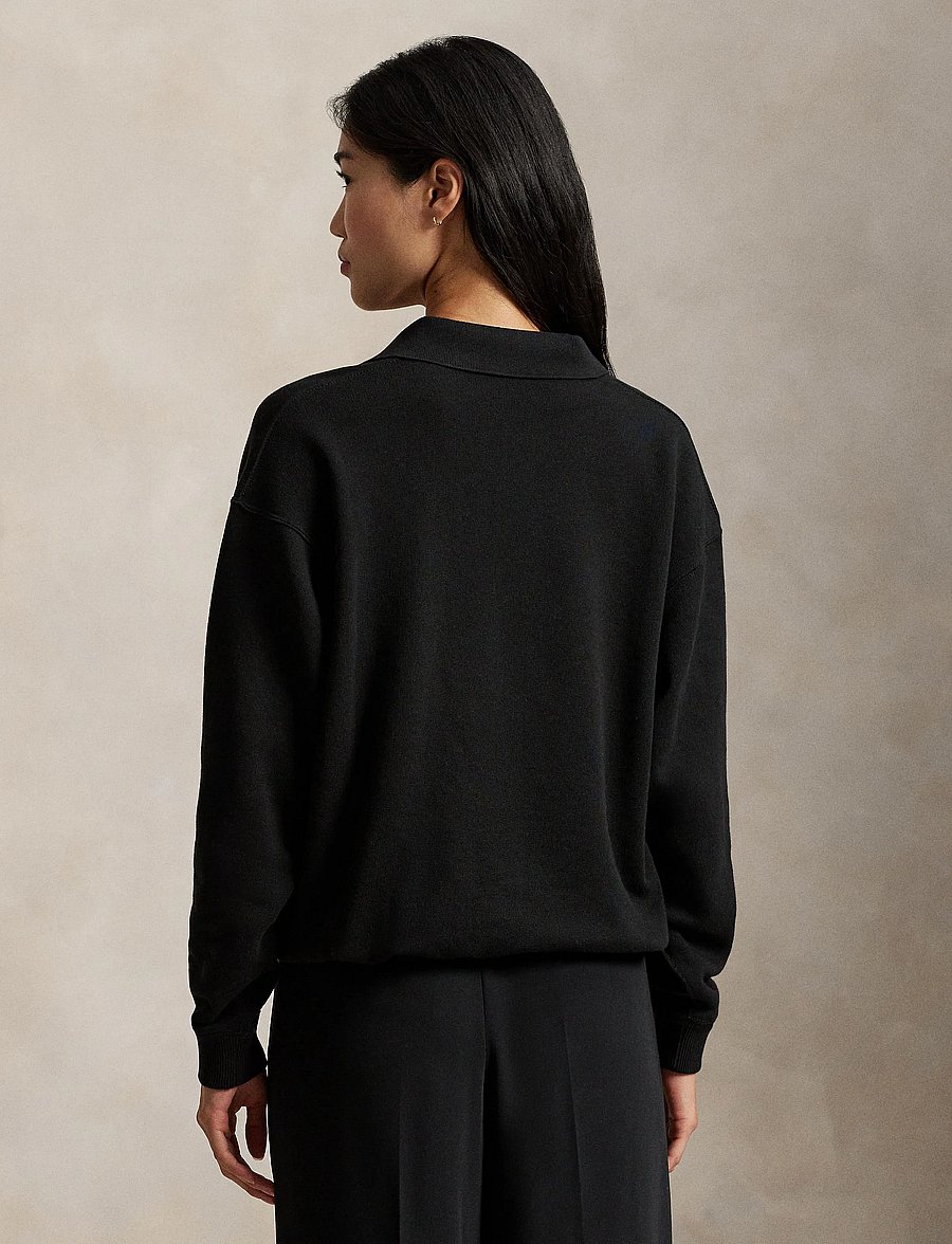 Polo Ralph Lauren - ISLAND FLEECE-KNT-SWEATSHIRT - polos - polo black - 0