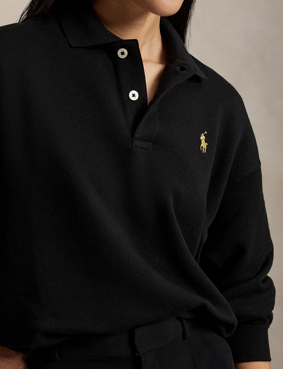 Polo Ralph Lauren - ISLAND FLEECE-KNT-SWEATSHIRT - polos - polo black - 4